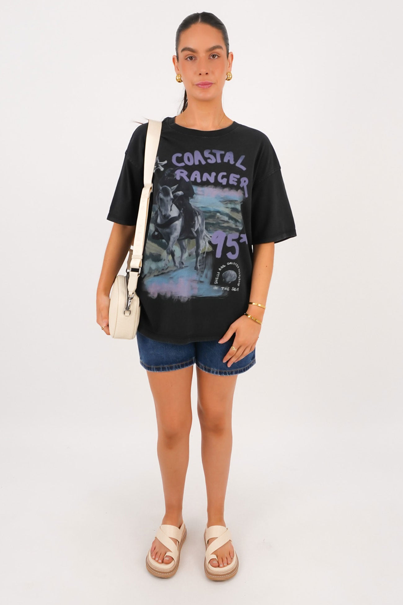 Coastal Ranger Tee Washed Black