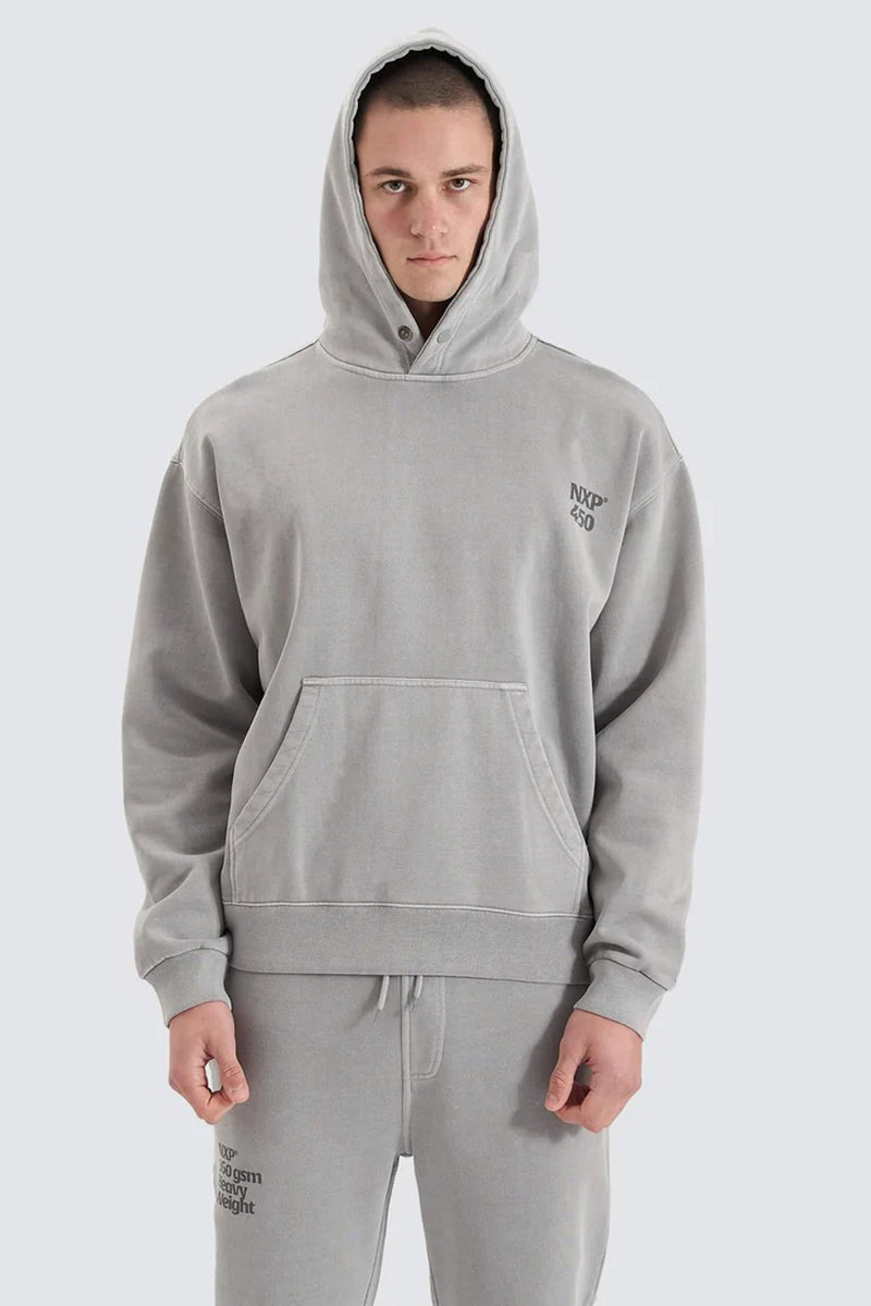 Core Line Heavy Box Fit Hooded Sweater Pigment Alloy