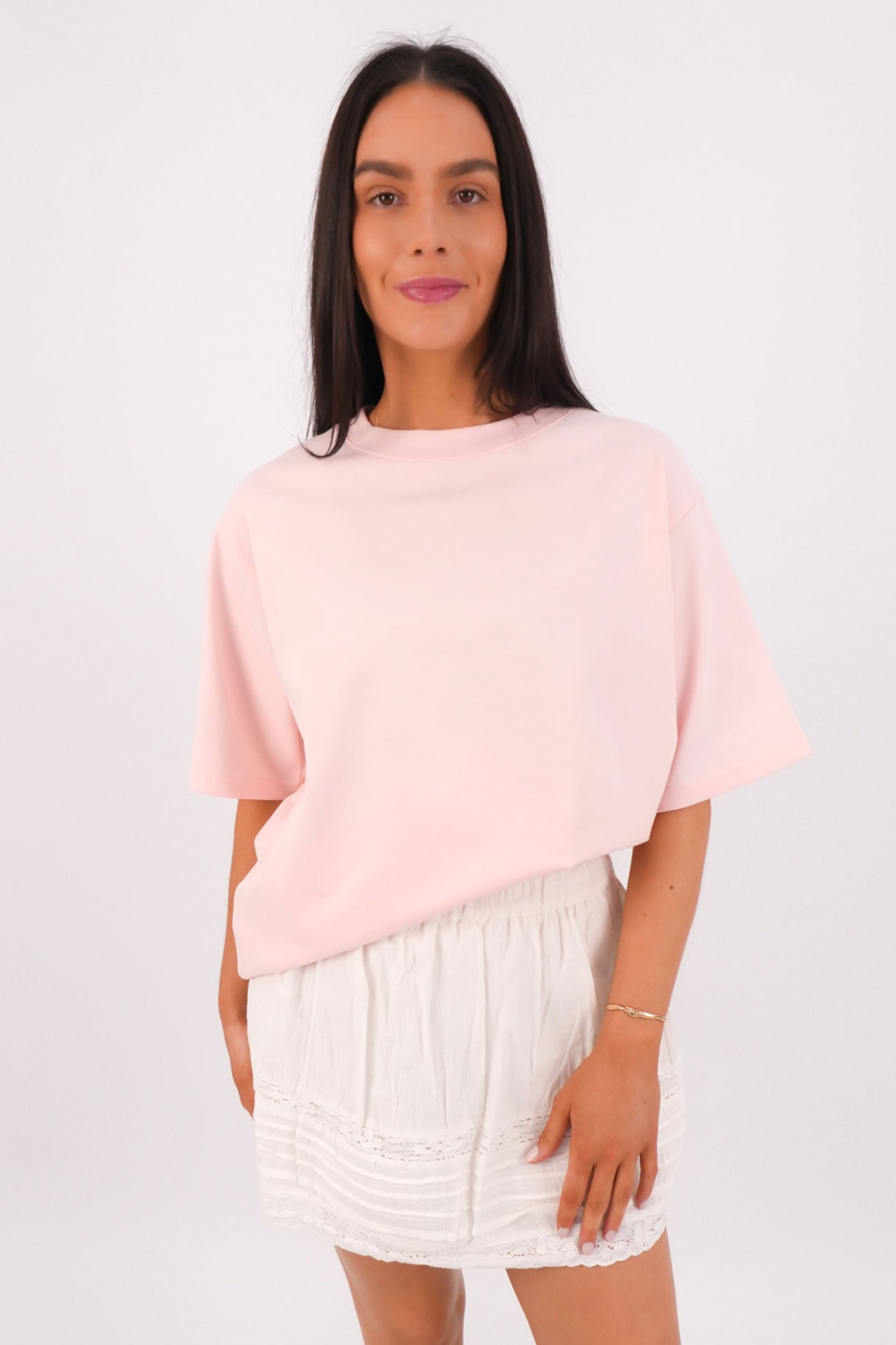 Core Oversized Tee Blush