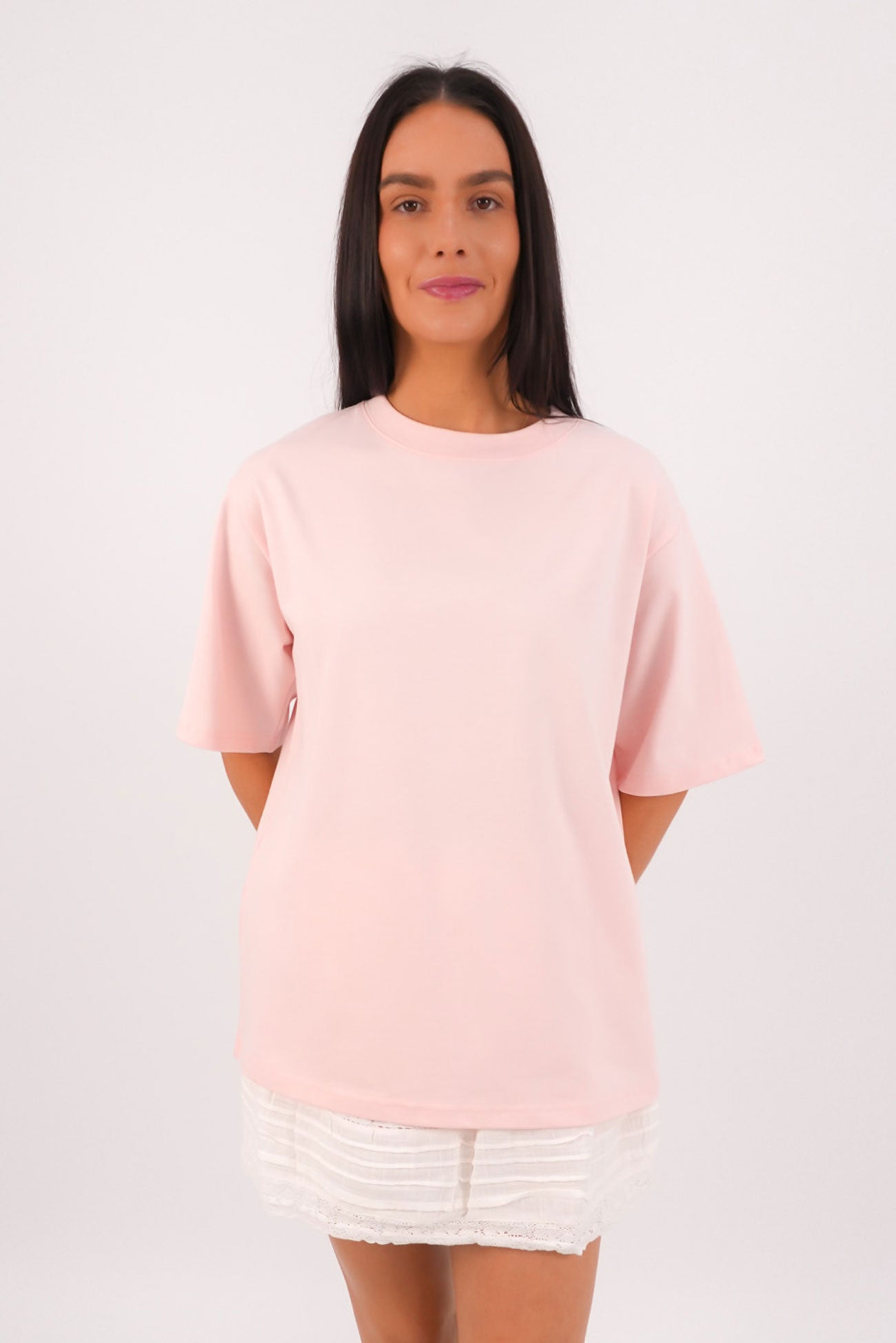 Core Oversized Tee Blush