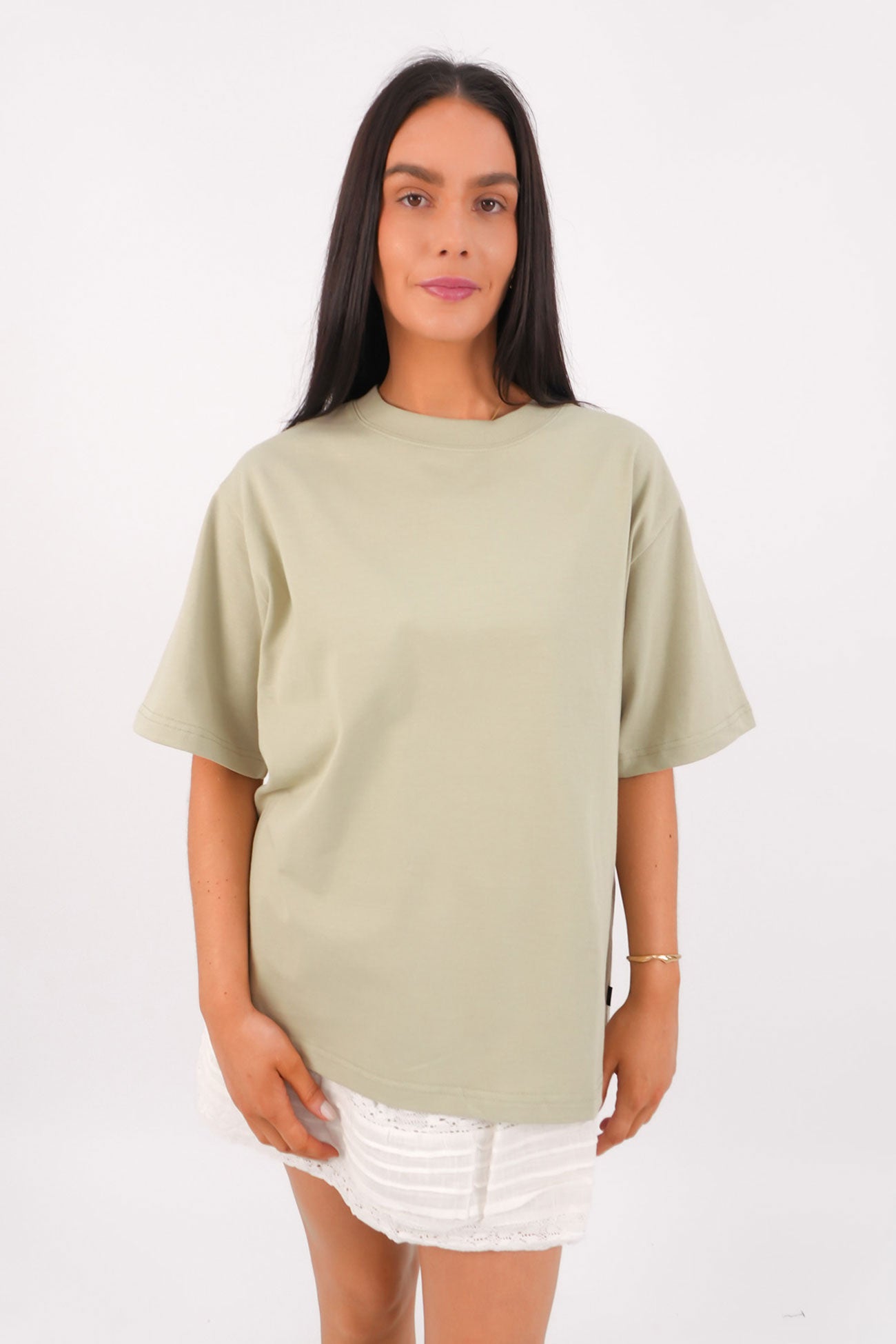 Core Oversized Tee Khaki