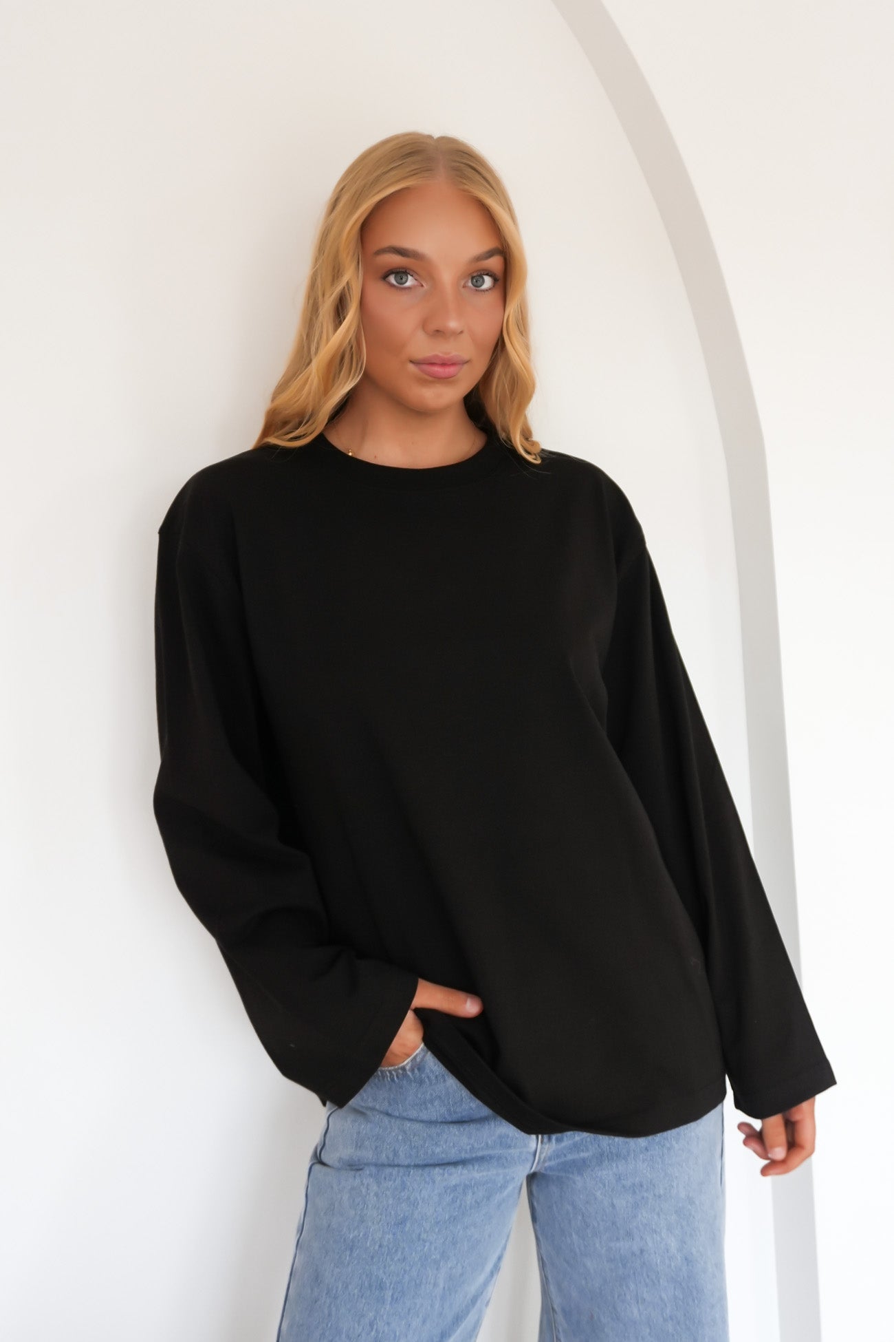 Core Long Sleeve Tee Black