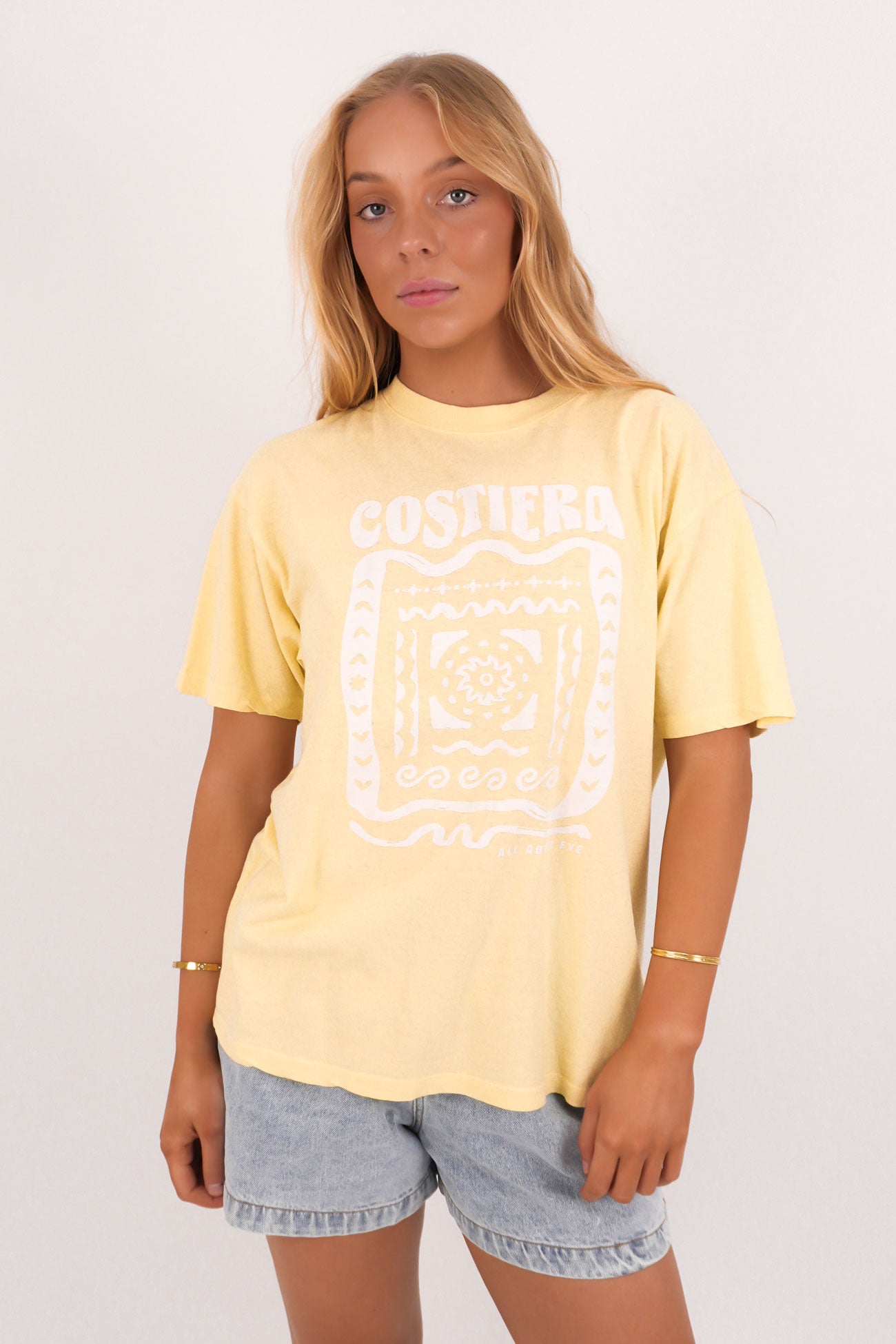 Costiera Relaxed Tee Yellow