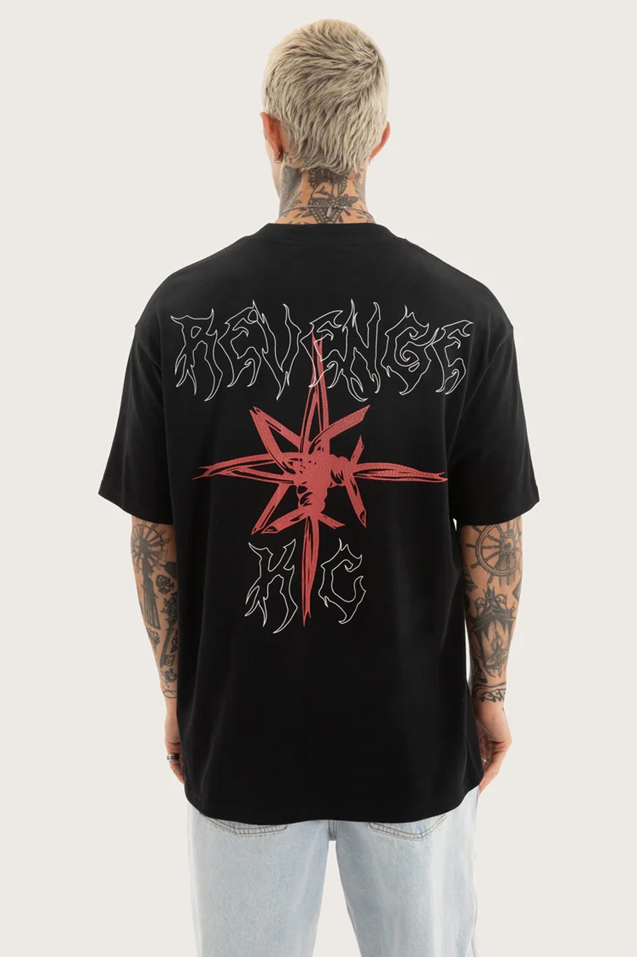 Coven Box Fit Tee Jet Black b