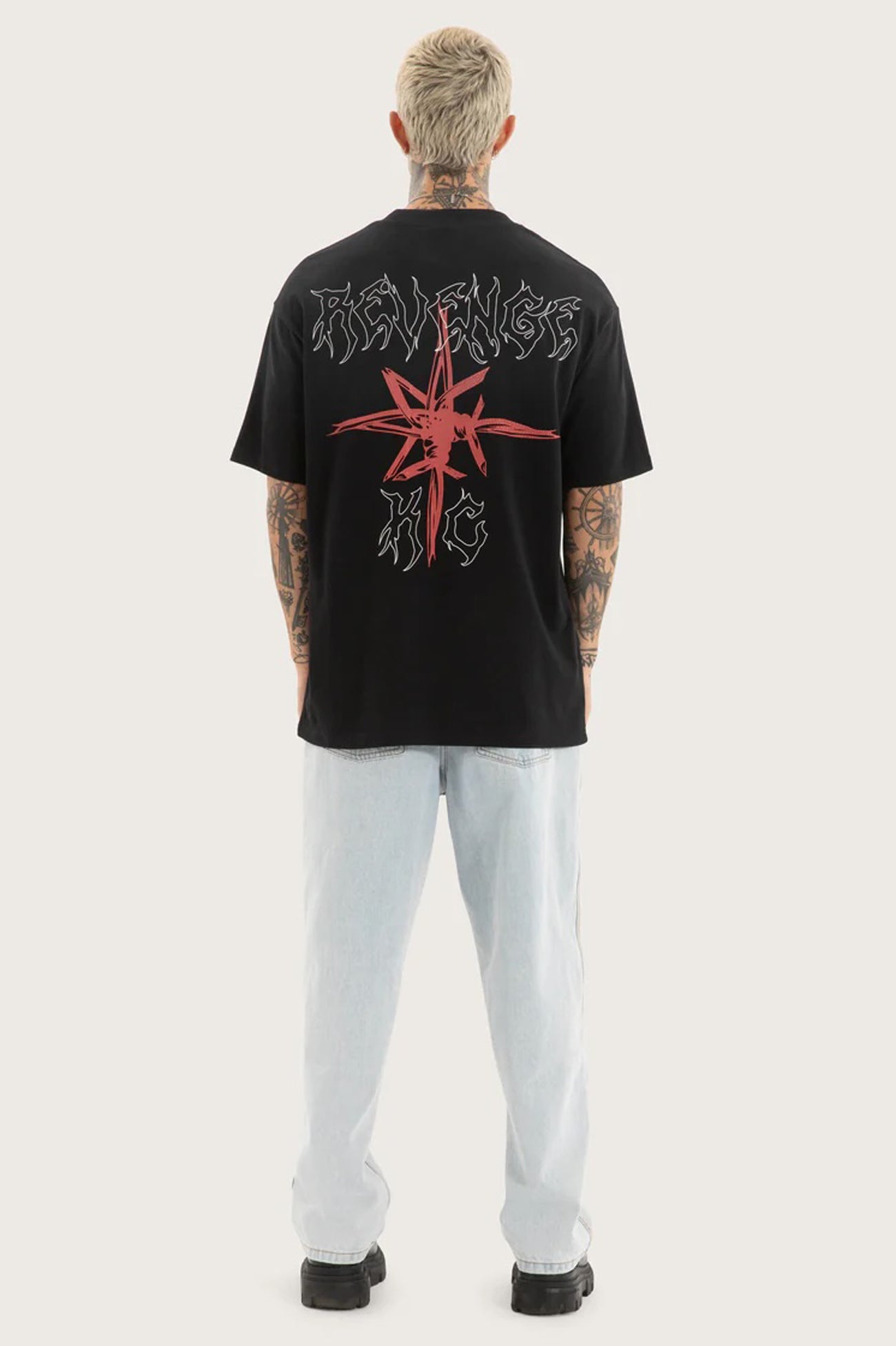 Coven Box Fit Tee Jet Black b1