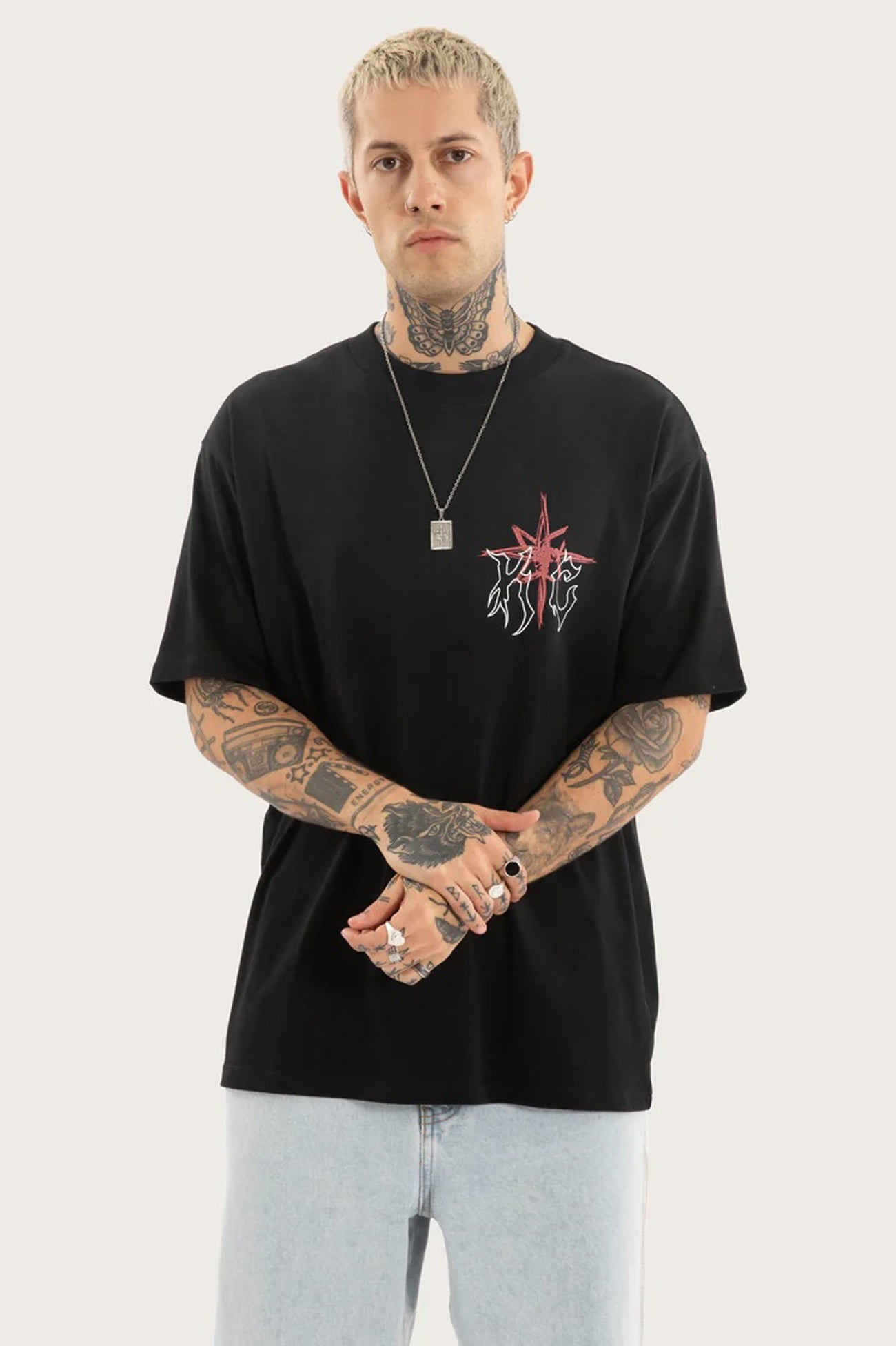 Coven Box Fit Tee Jet Black f