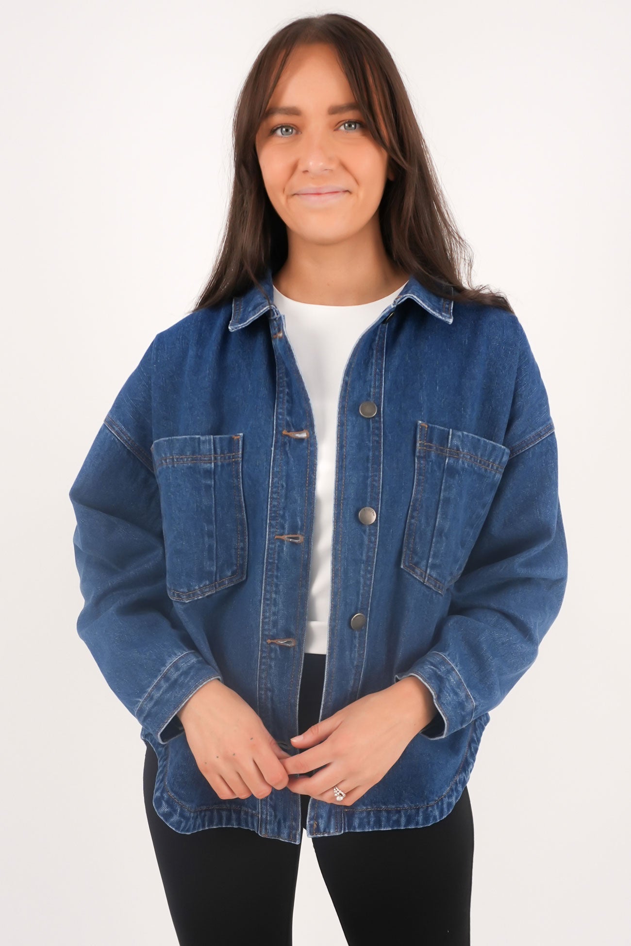 Dale Shacket Heritage Blue