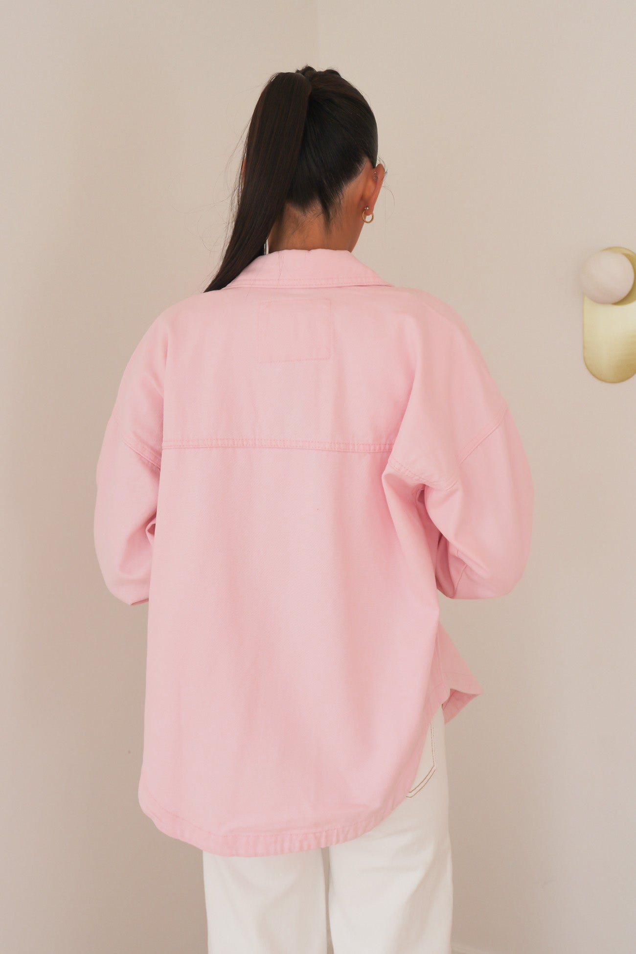 Dale Shacket Pink