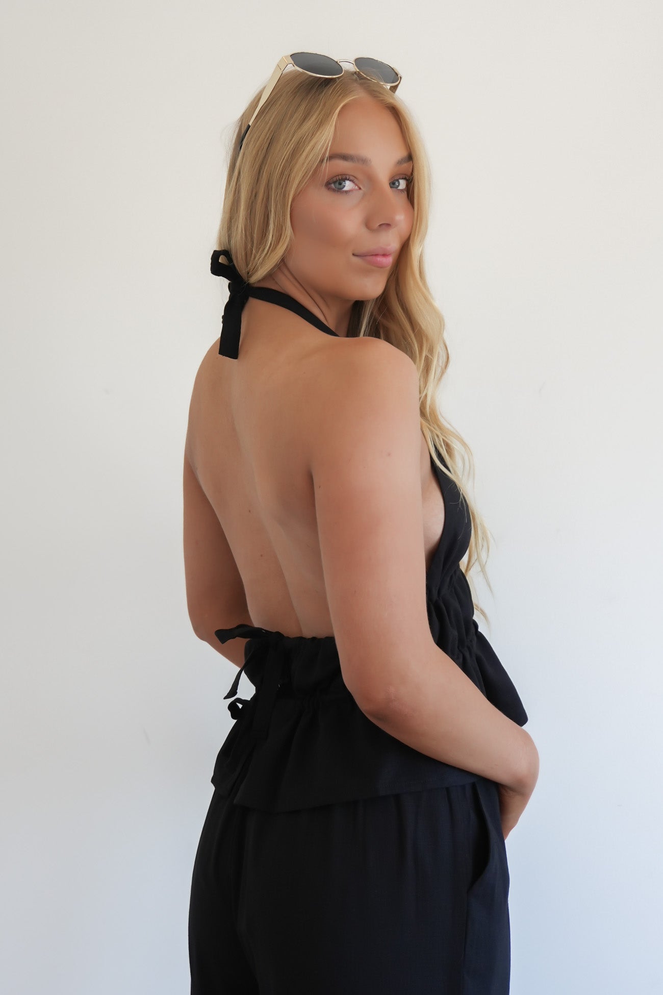 Damien Halter Top Black