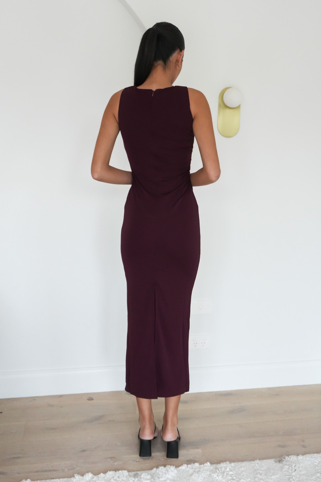 Darby Maxi Dress Plum