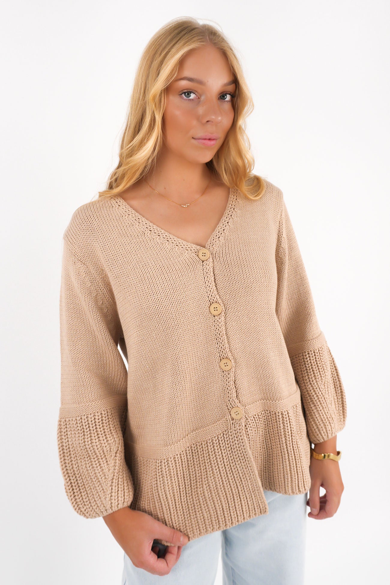 Darcy Cardigan Beige