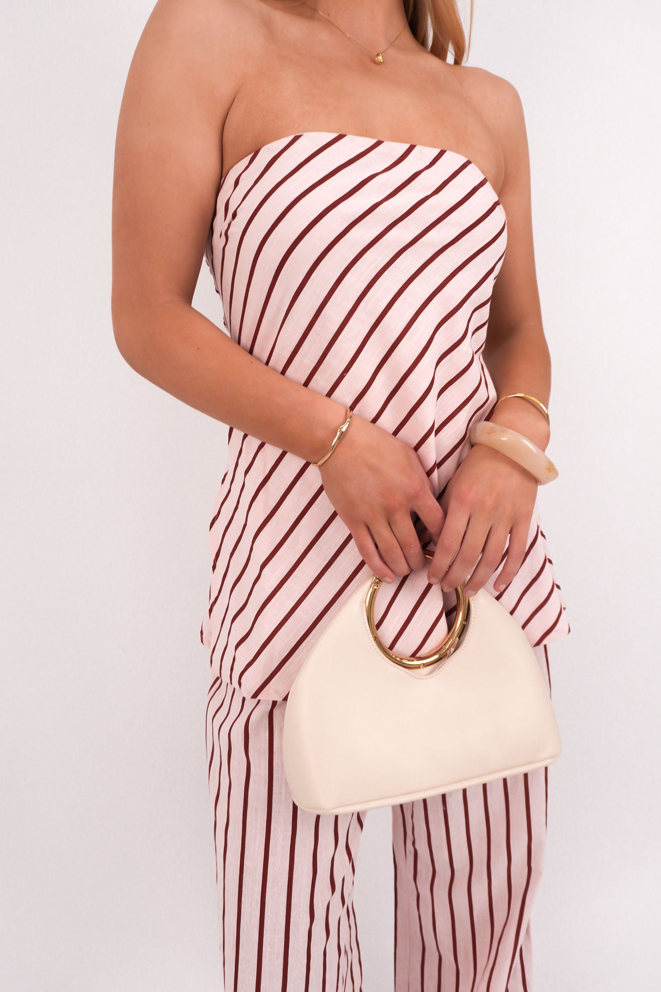 Darla Set Pink Stripe