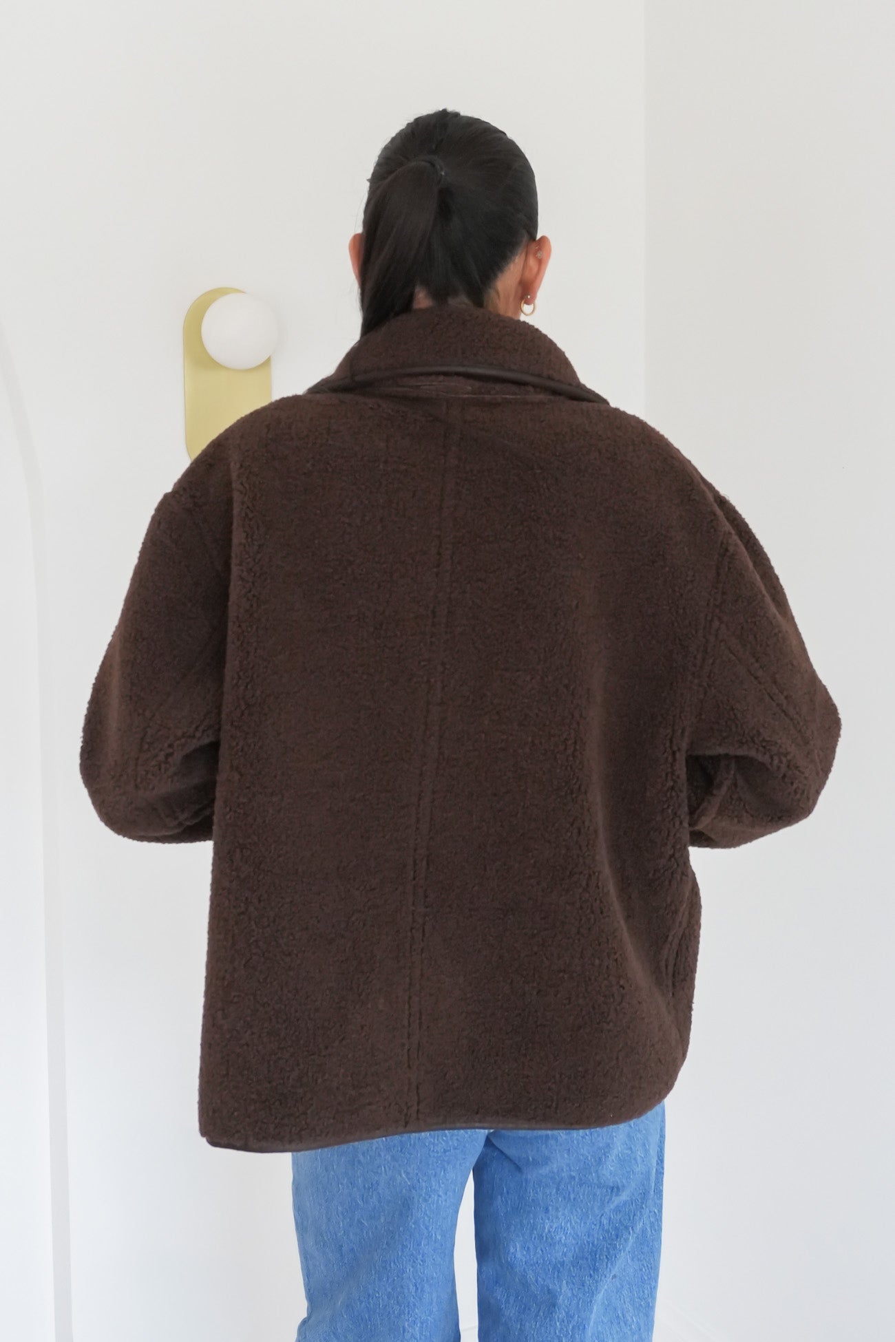 Davina Reversible Jacket Chocolate