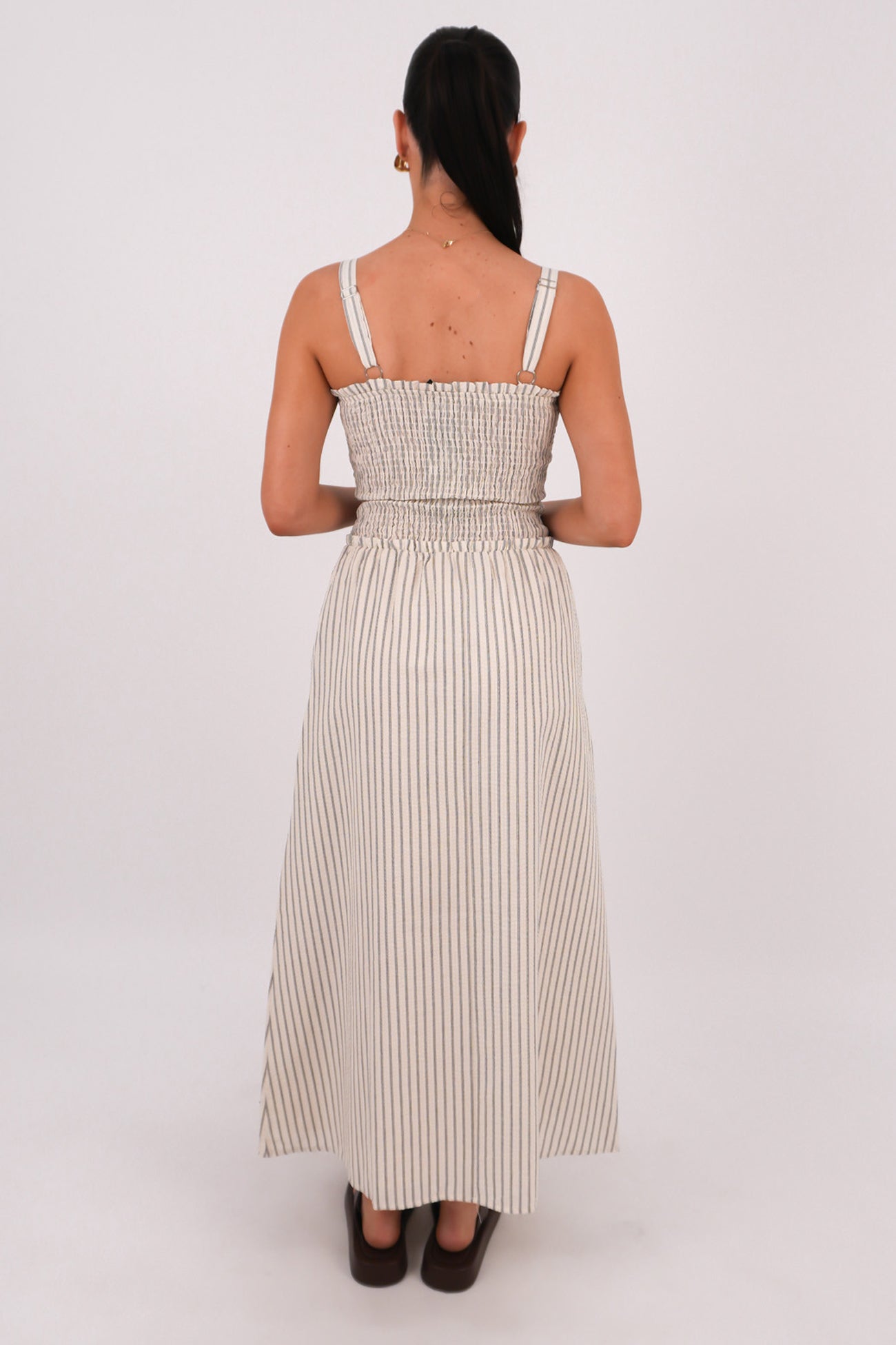 Daybreak Maxi Dress Vintage White