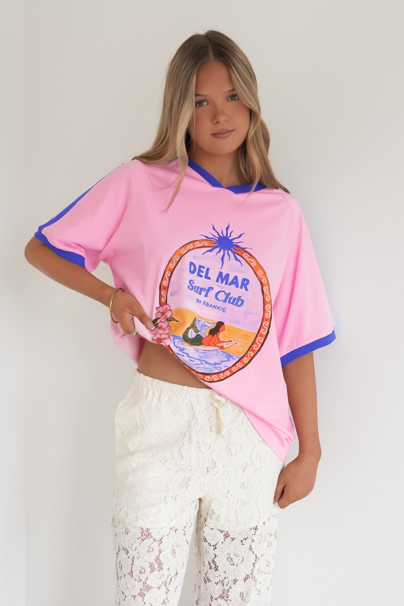 Del Mar Tee Pink