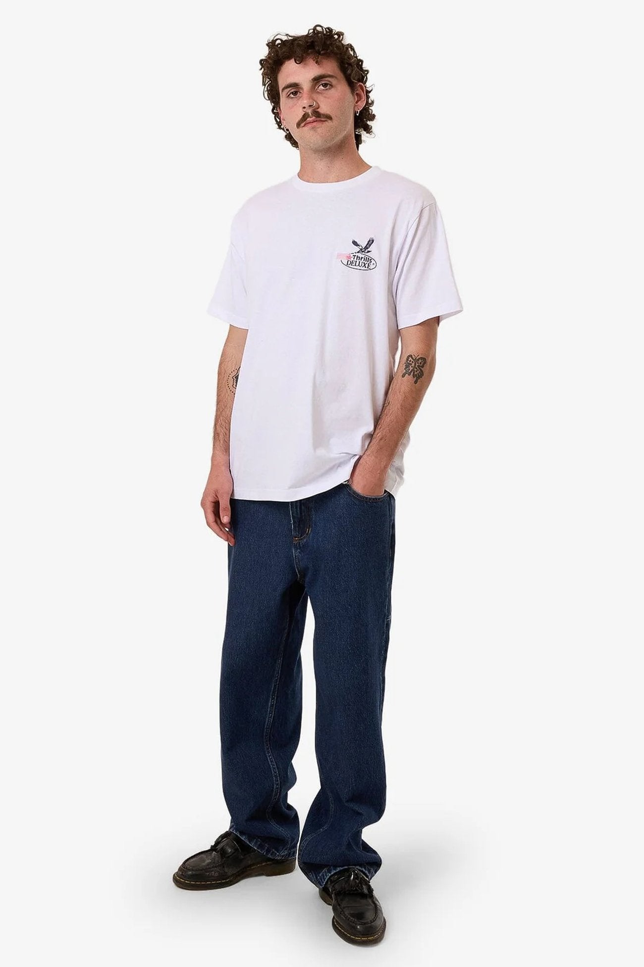 Deluxe Merch Fit Tee White