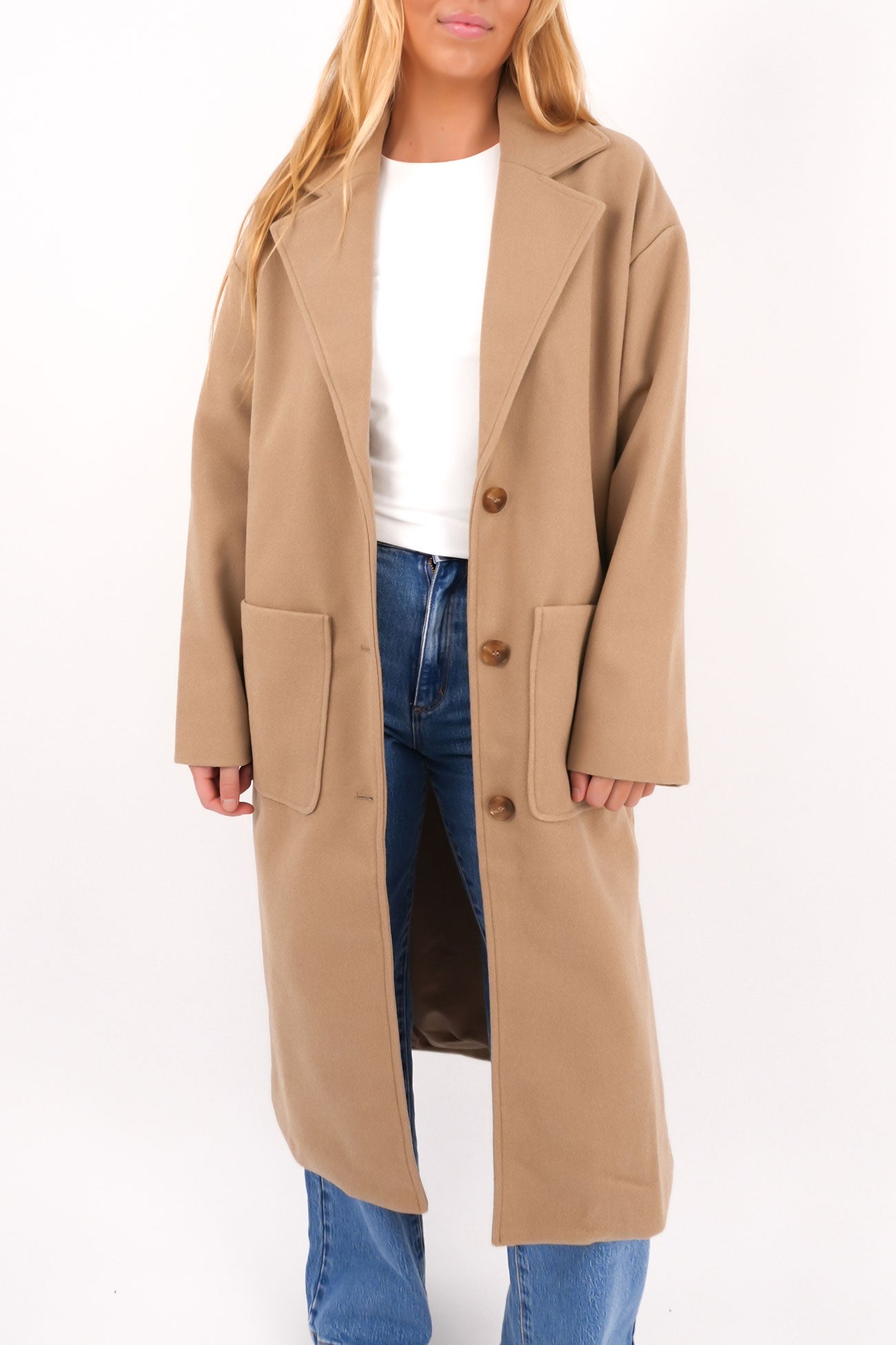 Dion Coat Camel