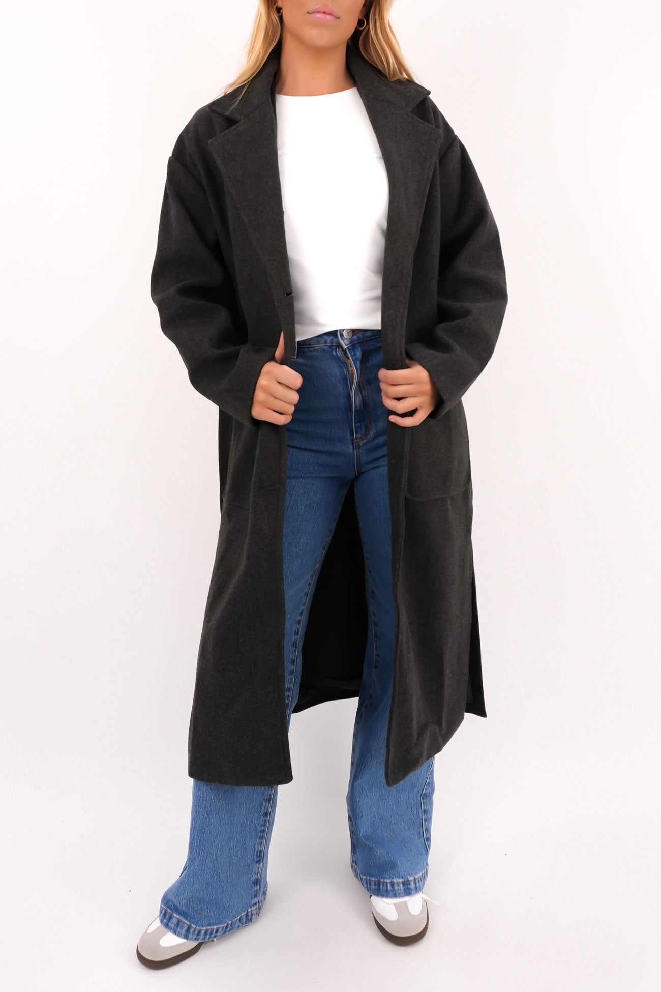 Dion Coat Charcoal