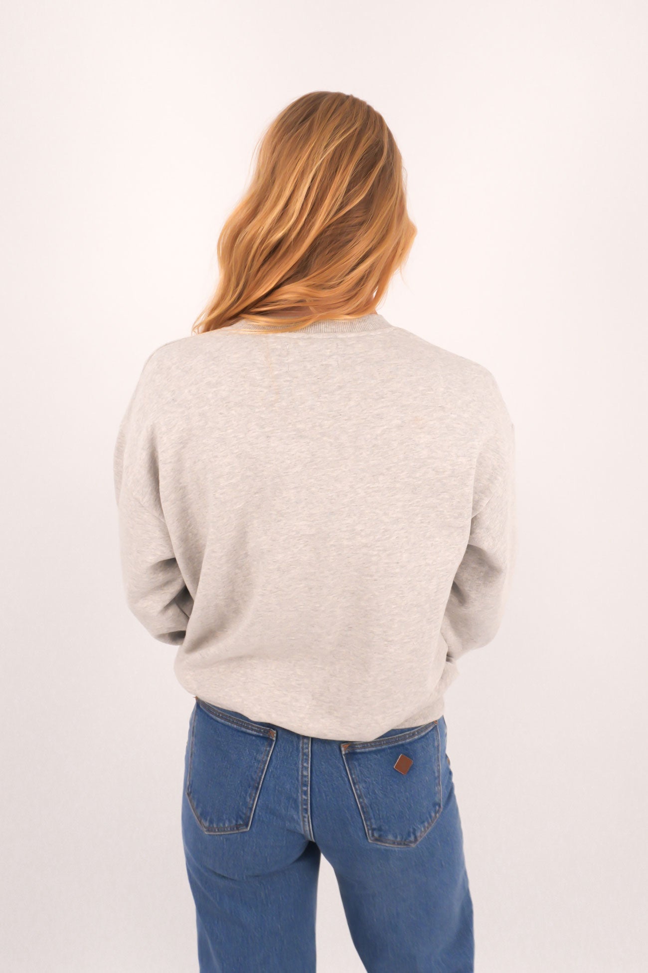 Discover Slouch Sweat Grey Marle