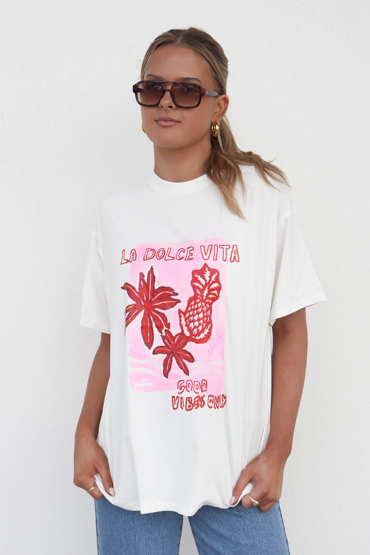 Dolce VIta Tee White