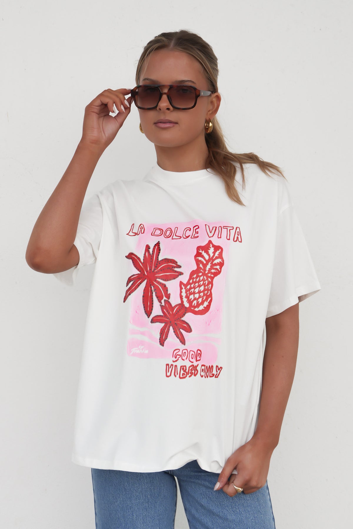 Dolce VIta Tee White