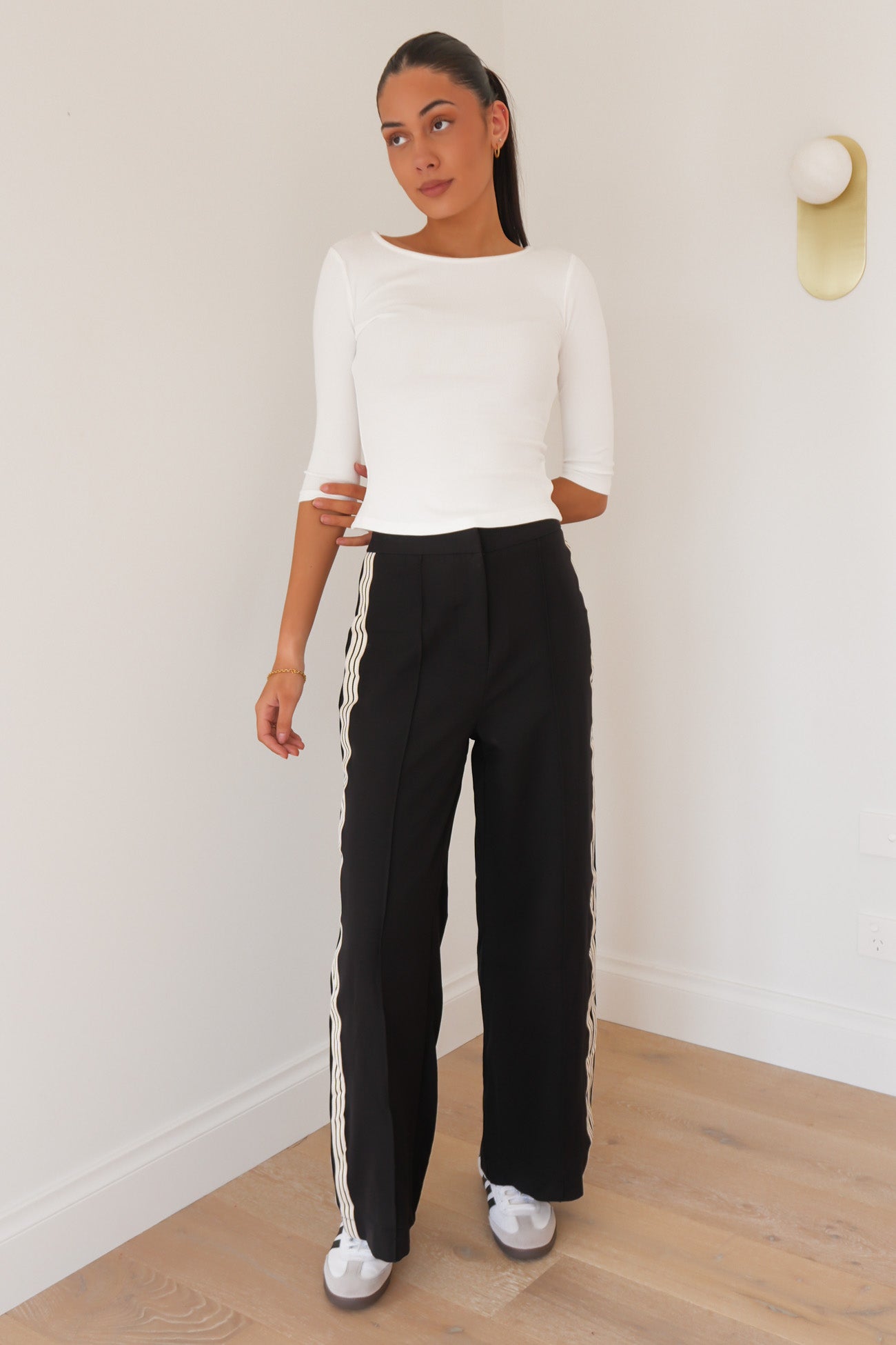 Dominik Pant Black