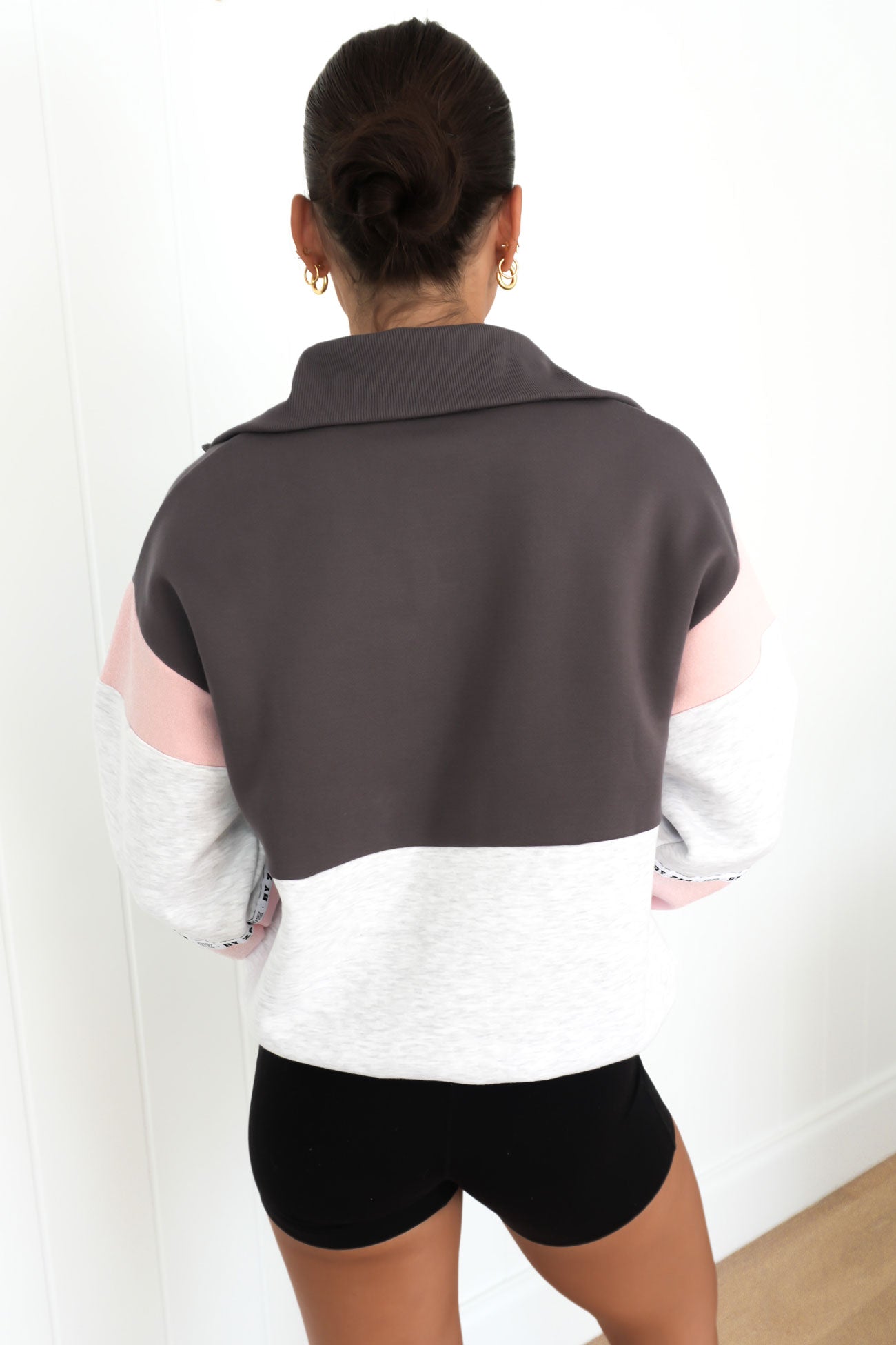 Easton Quarter Zip Pink
