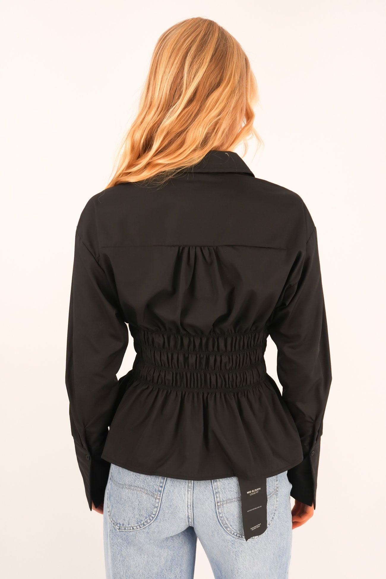 Elain Long Sleeve Shirt Black