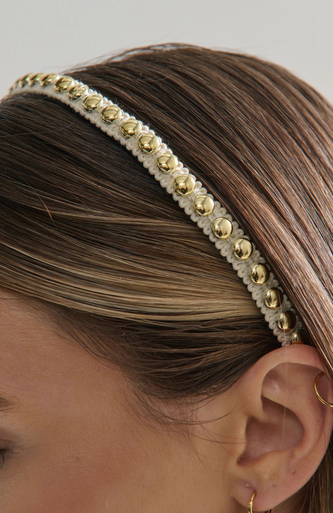 Elaine Headband White 2