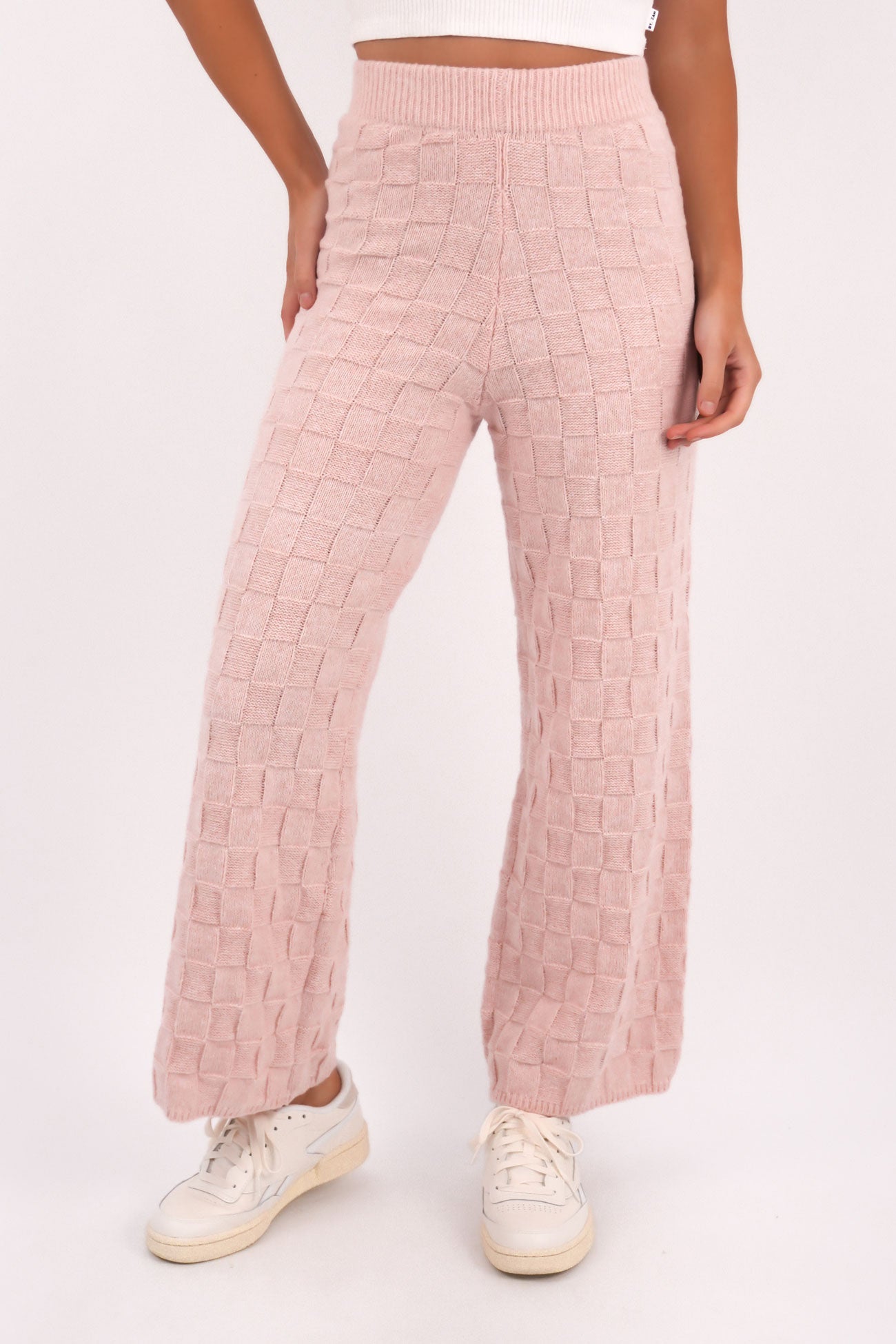 Eleanor Knit Pant Pink