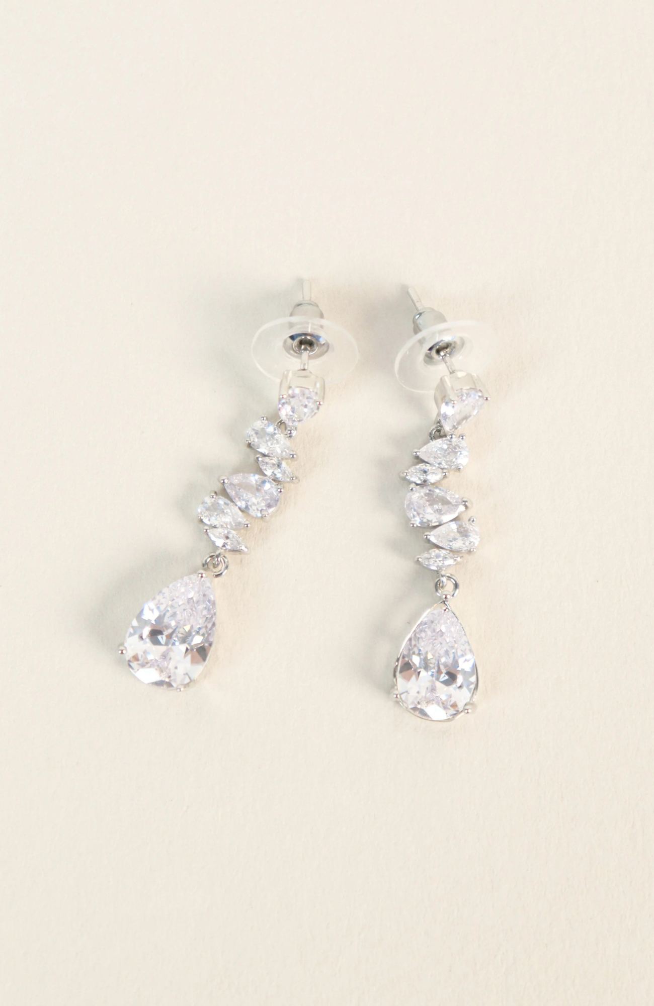 Elena Earrings Silver