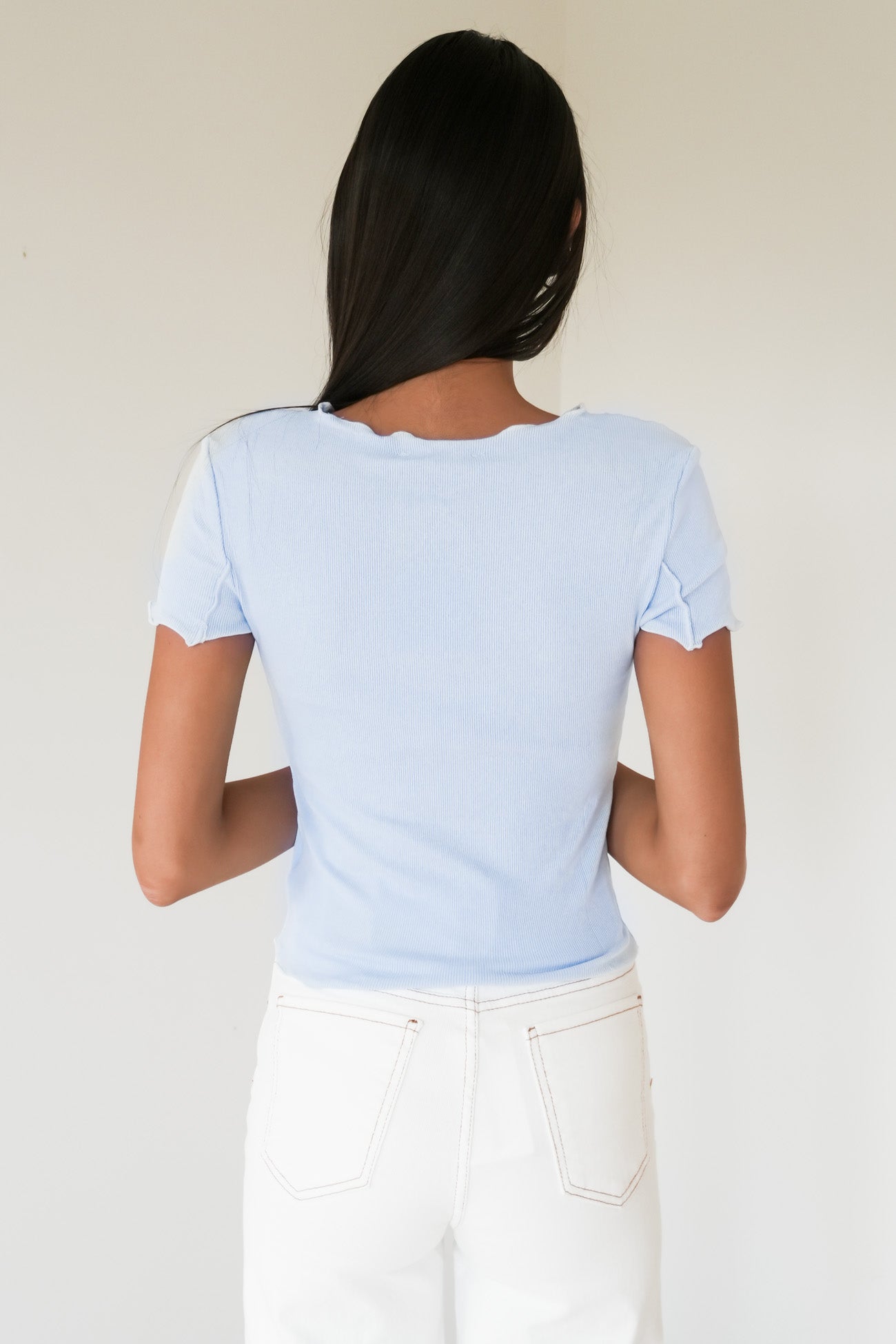 Eleni Tee Soft Blue