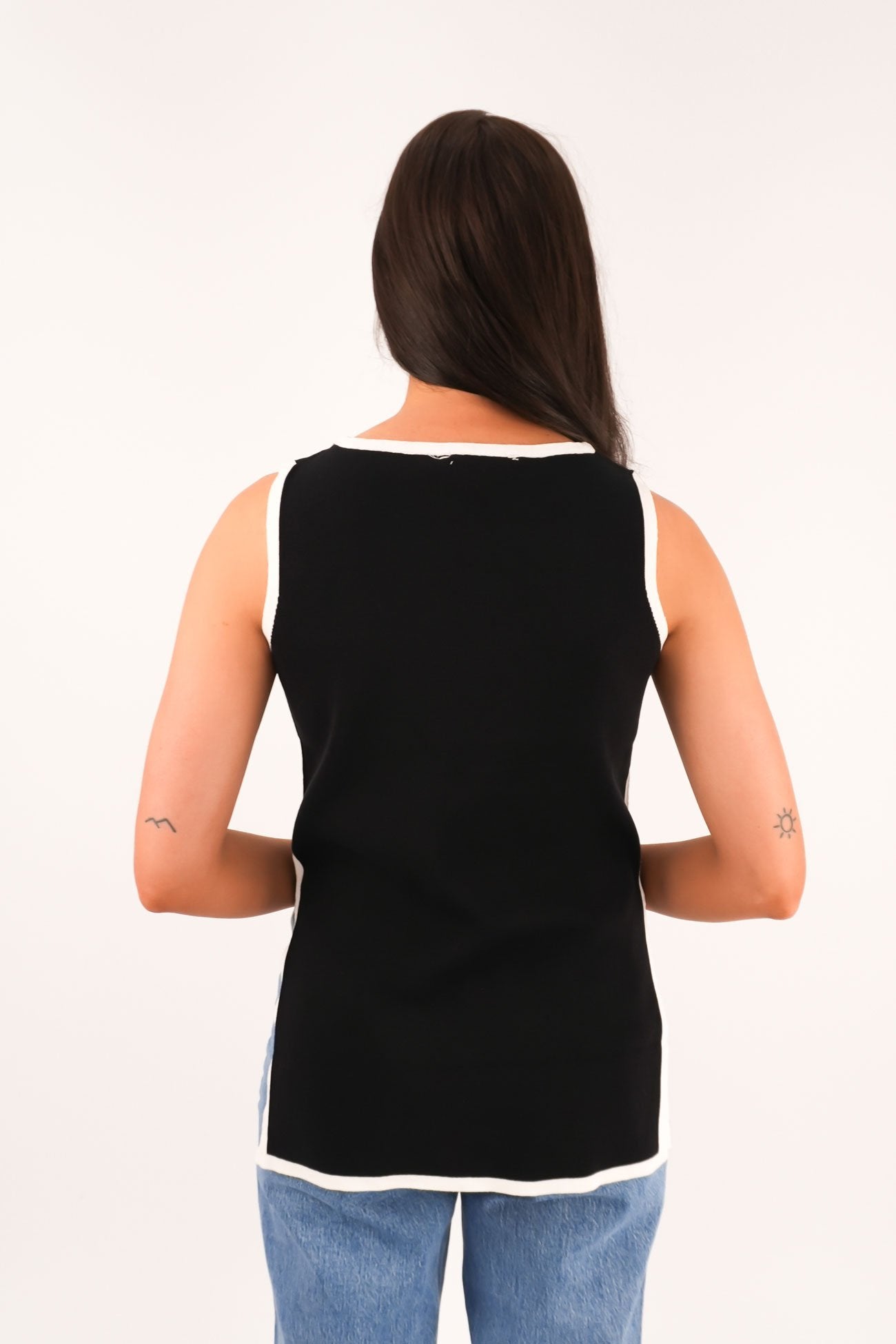 Elke Top Black