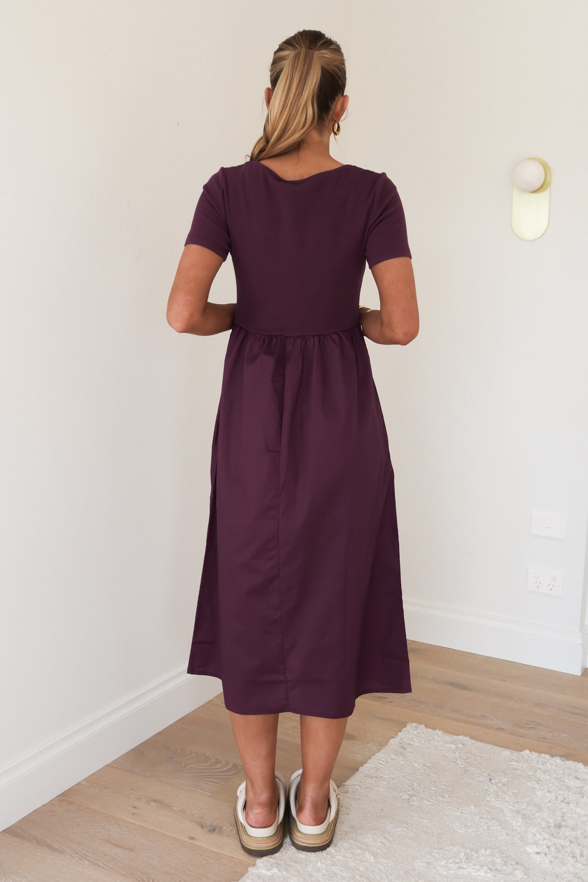 Ella Dress Plum