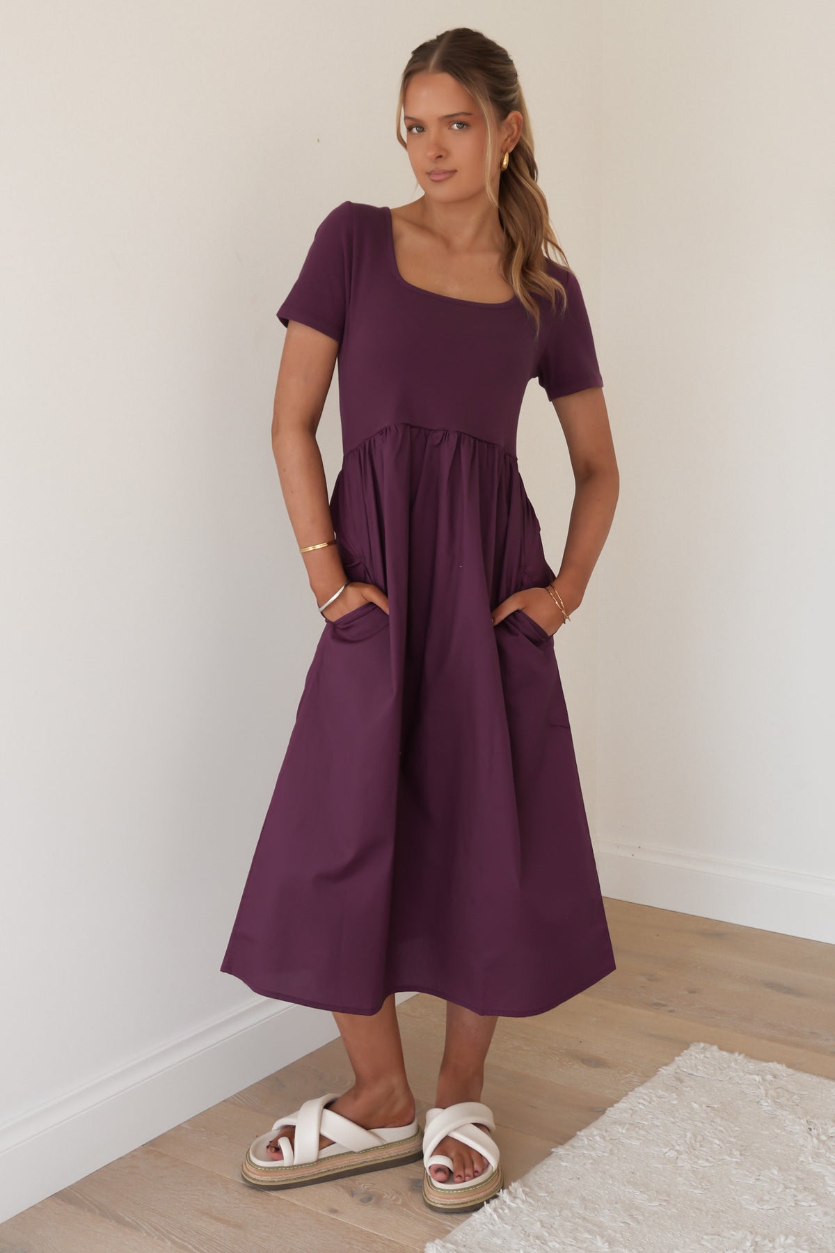 Ella Dress Plum