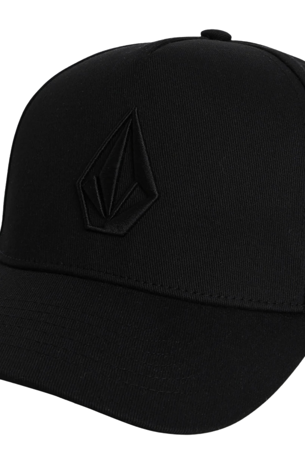 Embossed Stone Adjustable Hat Black