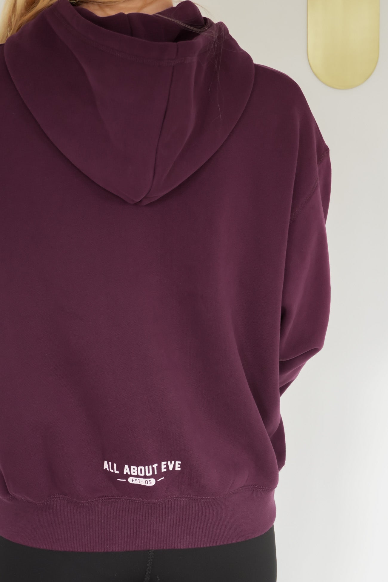 Empower Box Hoodie Wine