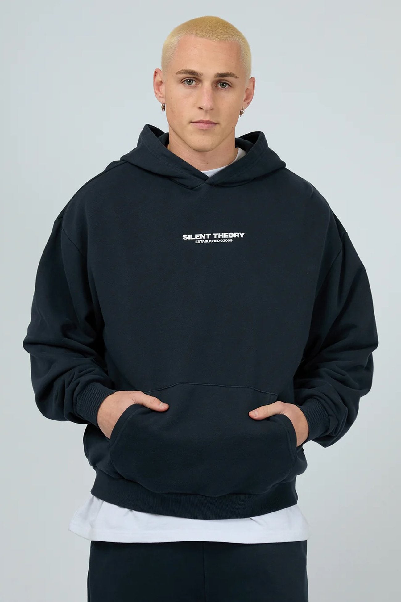 Essential Theory Hoodie Navy