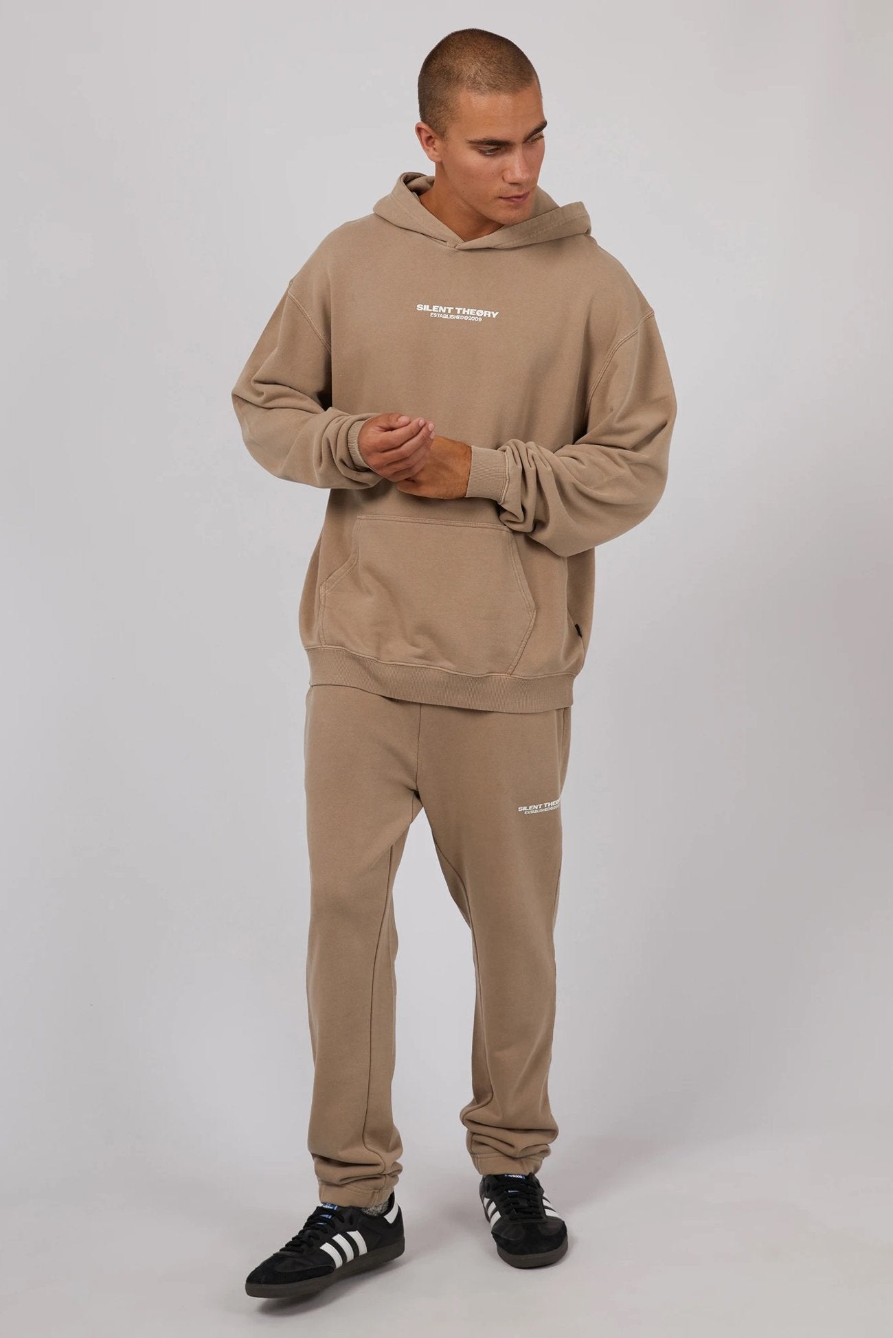 Essential Theory Hoodie Tan