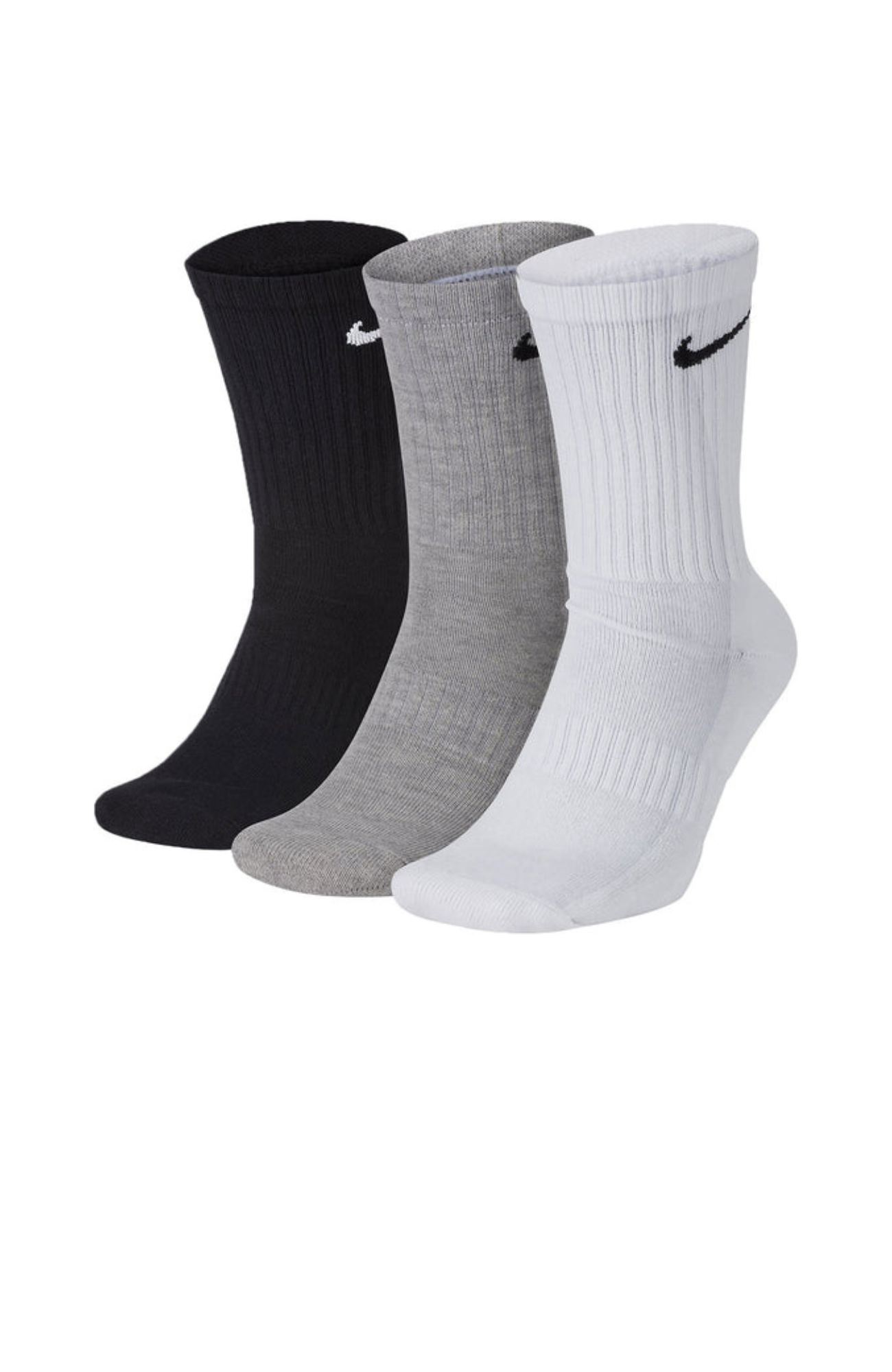 Everyday Cush Crew Sock 3PK Multi
