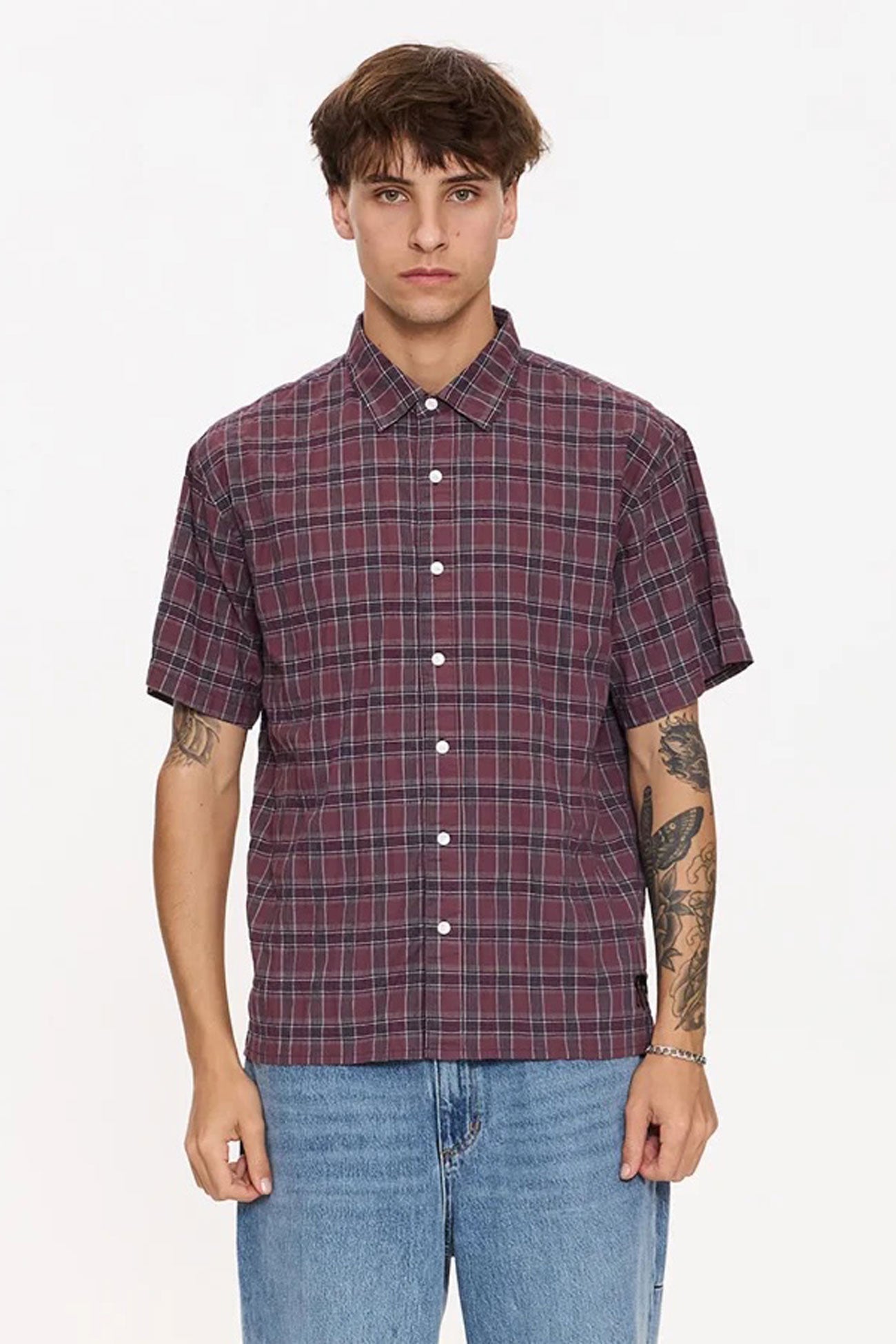 Excitement-Excitement-Check-Short-Sleeve-Cropped-Shirt-Shiraz2