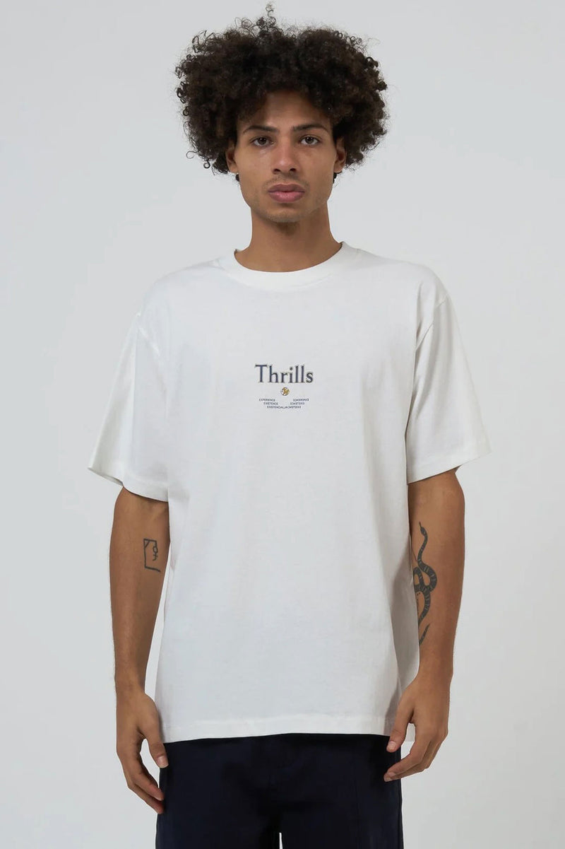 Existencail Country Club Merch Fit Tee Dirty White