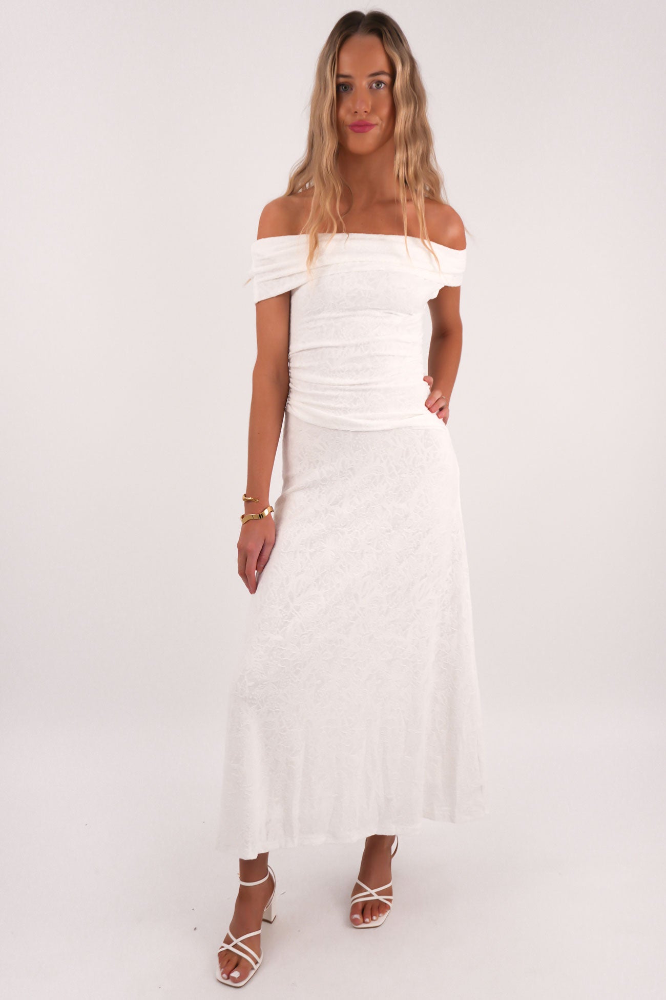 Fenn Maxi Dress White