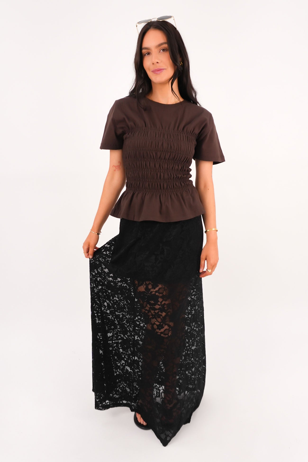 Finch Maxi Skirt Black