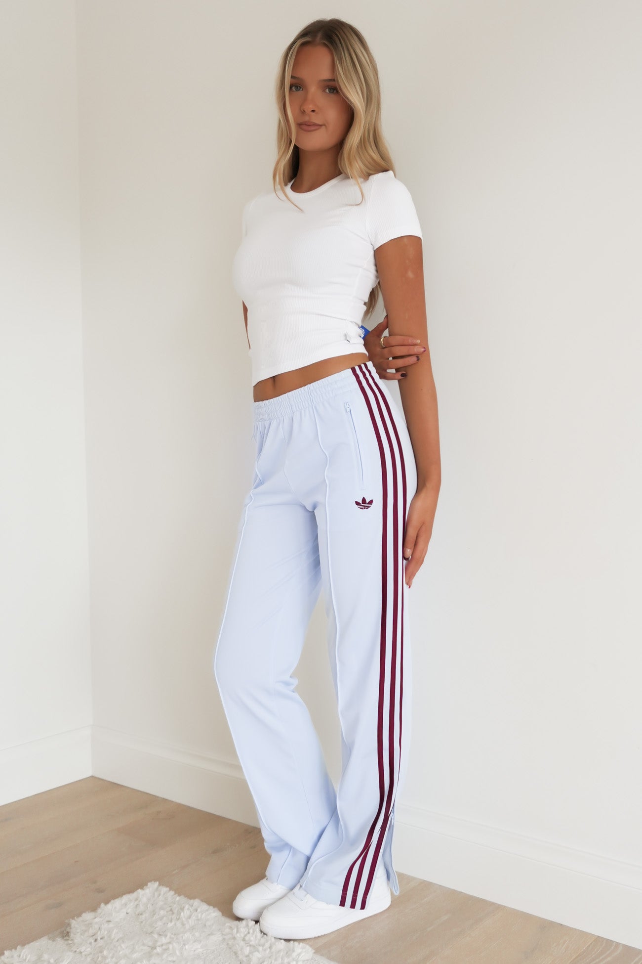 Firebird Classic Track Pant Crystal Sky Maroon