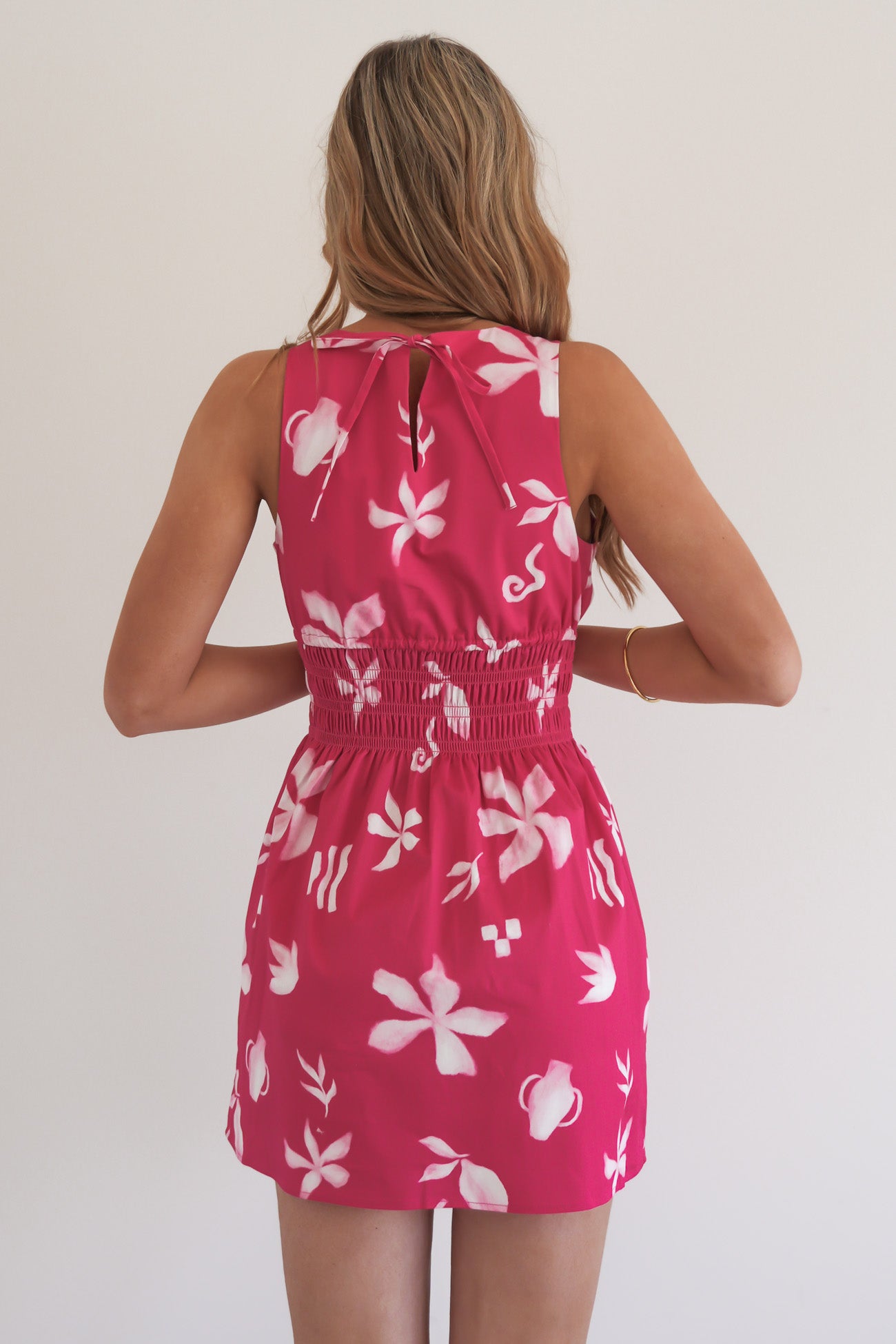 Fleur Mini Dress Print