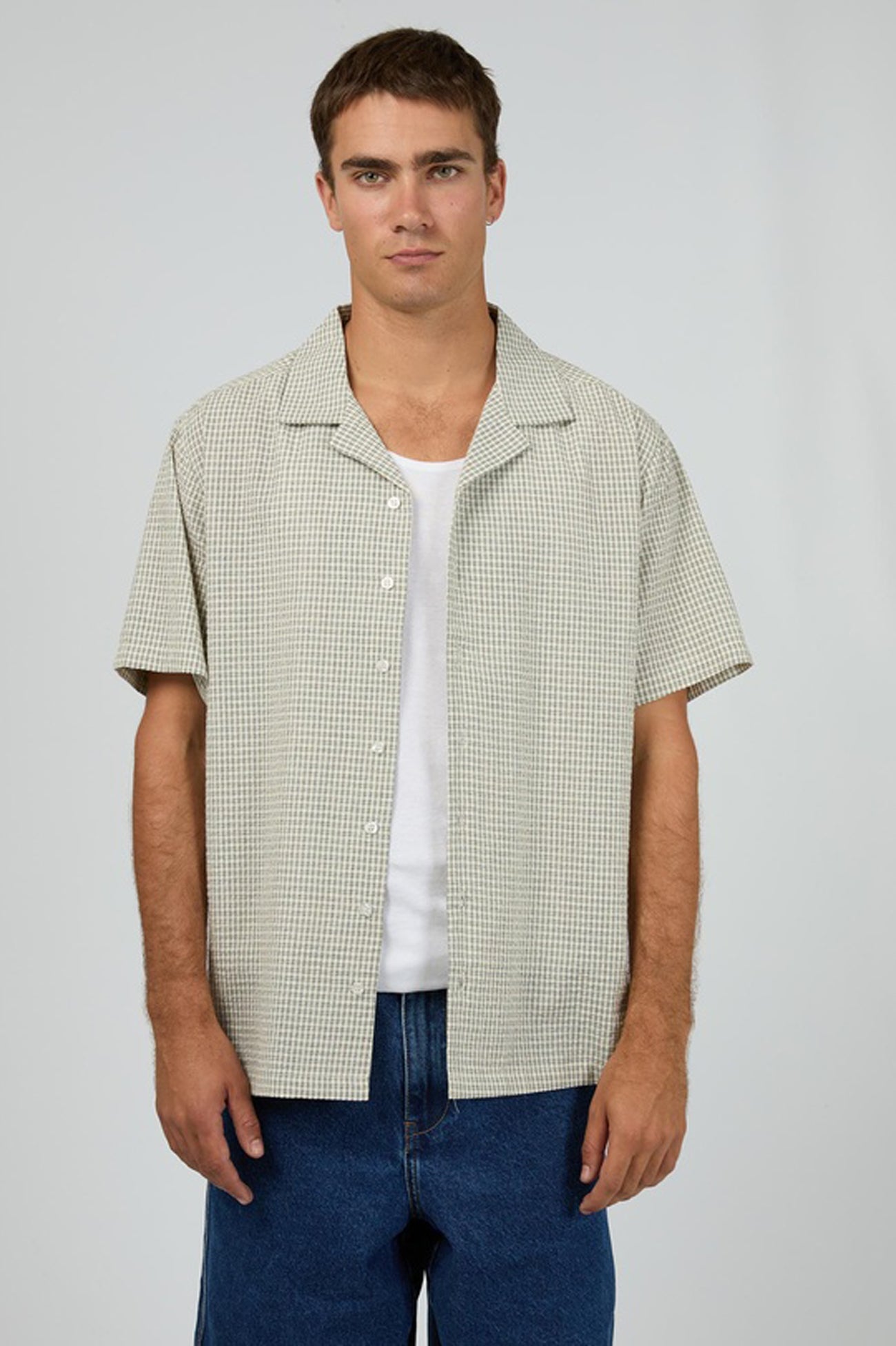 Flinders Short Sleeve Shirt White