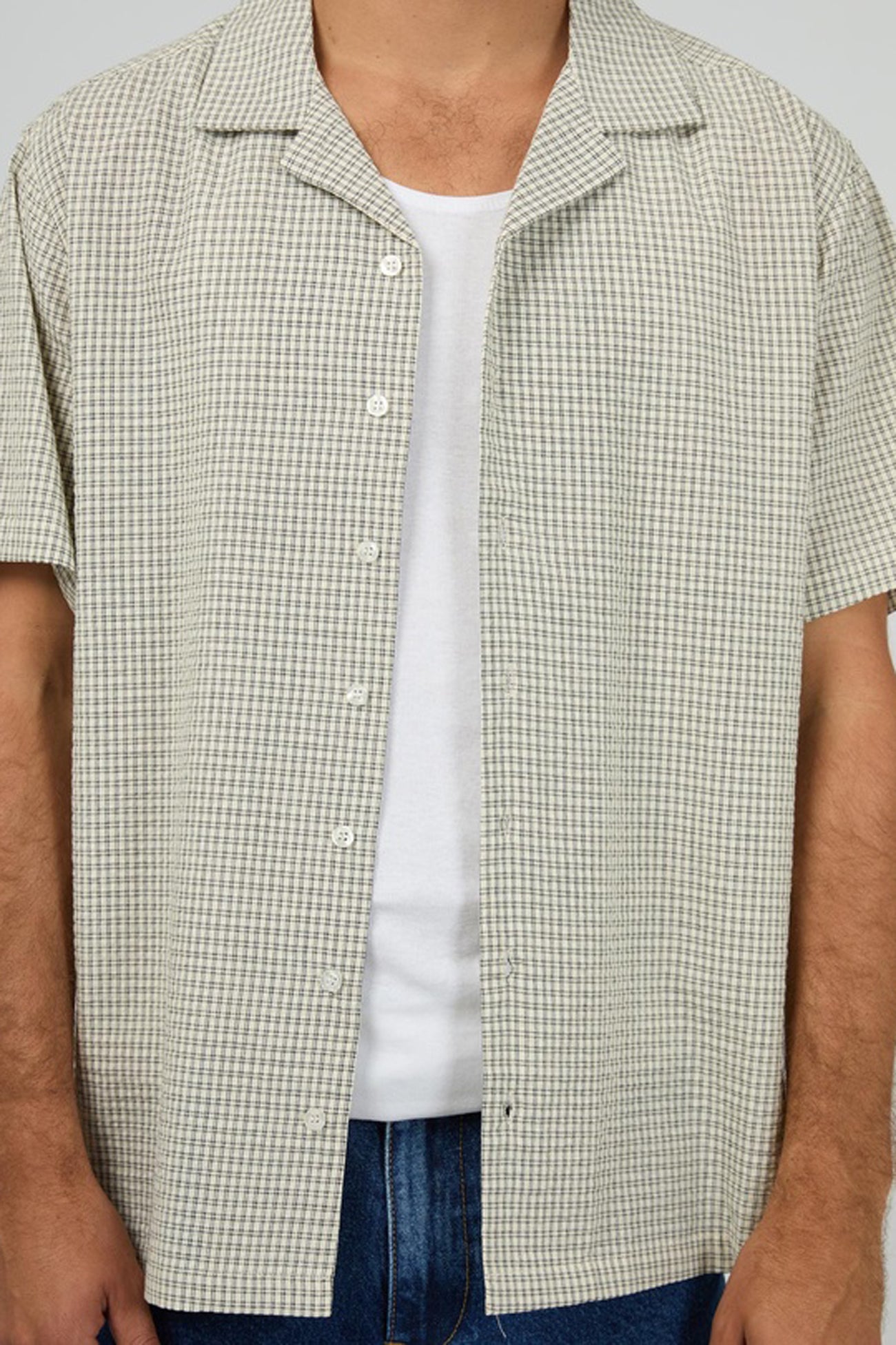 Flinders Short Sleeve Shirt White
