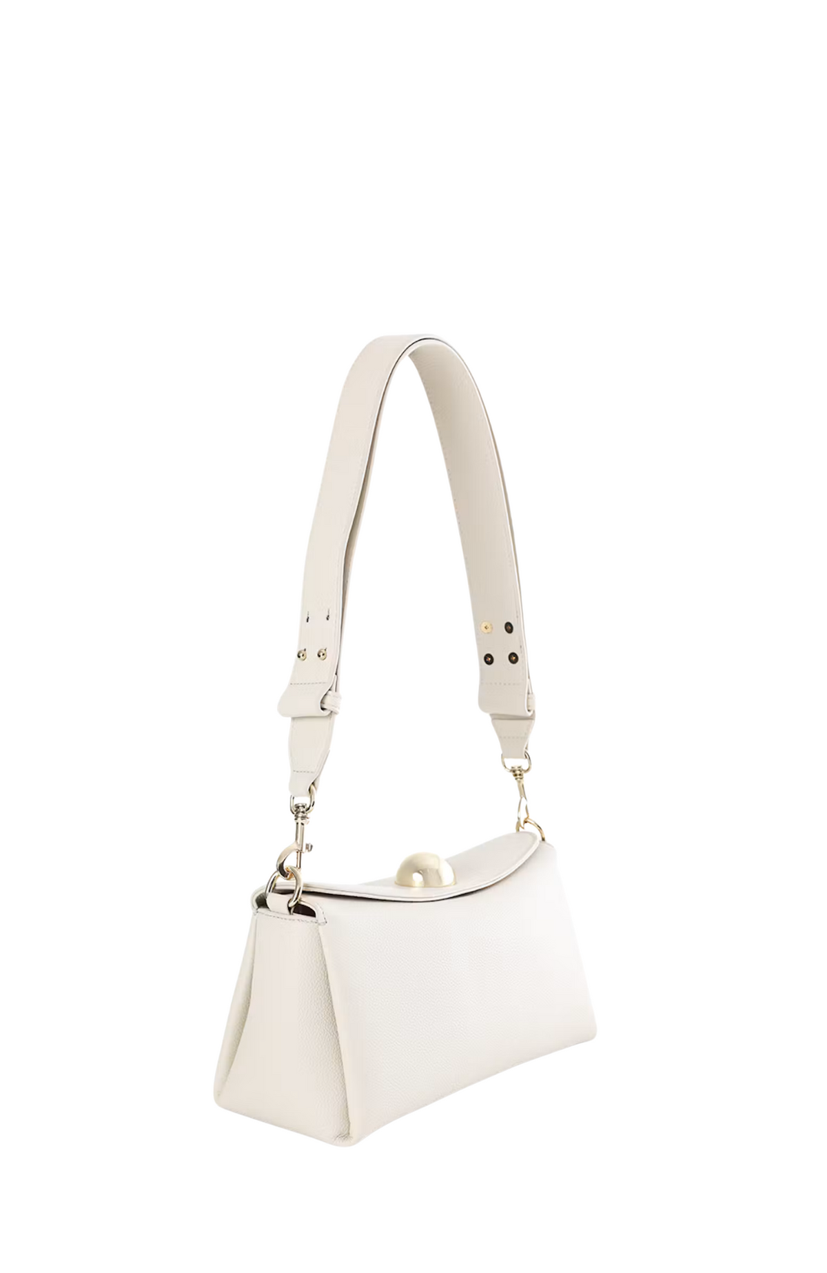 Flynn Shoulder Bag Bone Pebble
