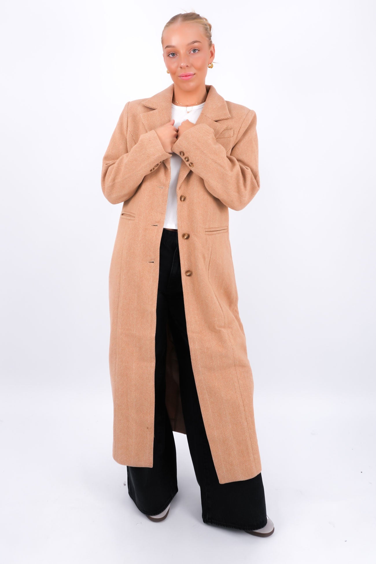 Foster Coat Tan